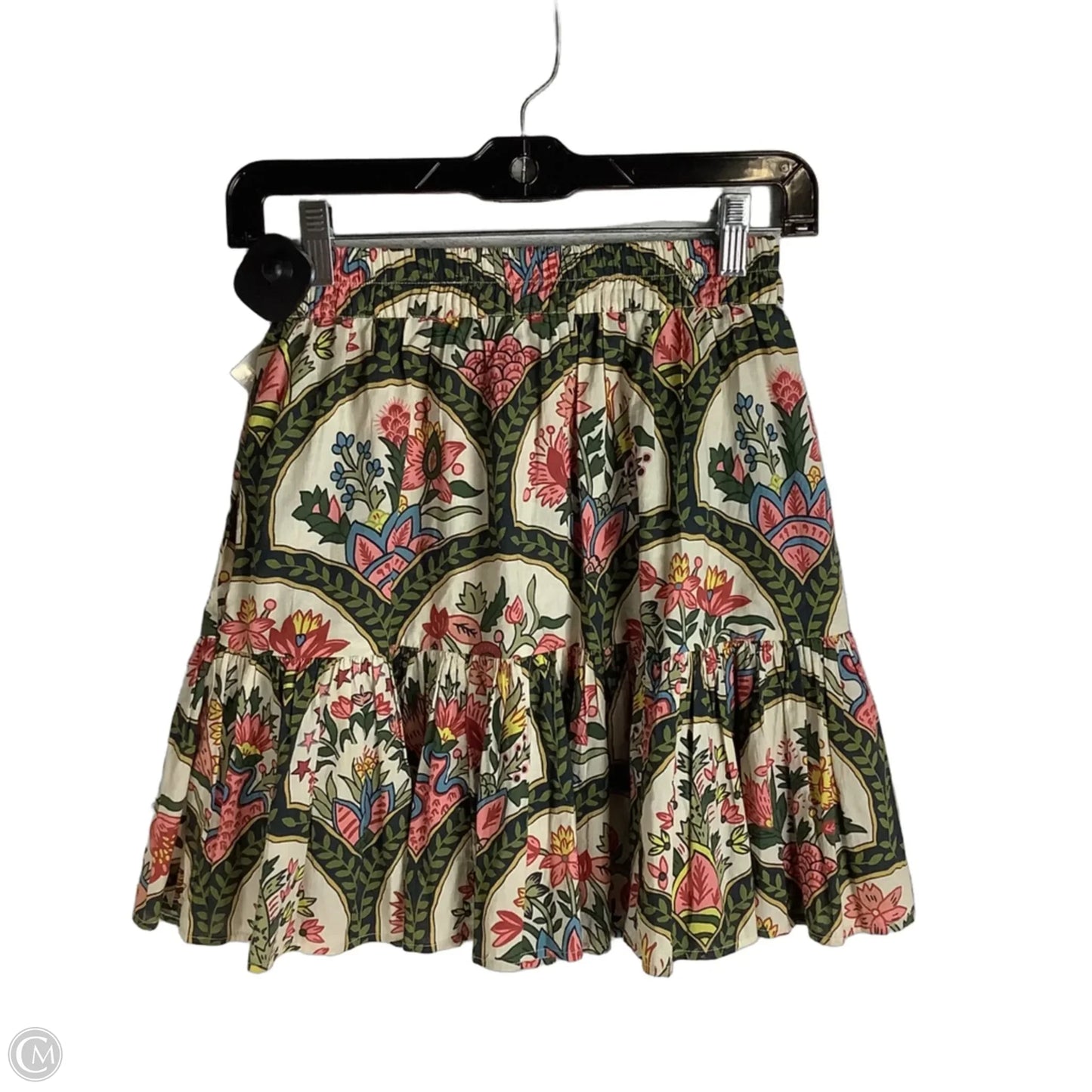Skirt Mini & Short By Clothes Mentor In Floral Print, Size: Estimated S