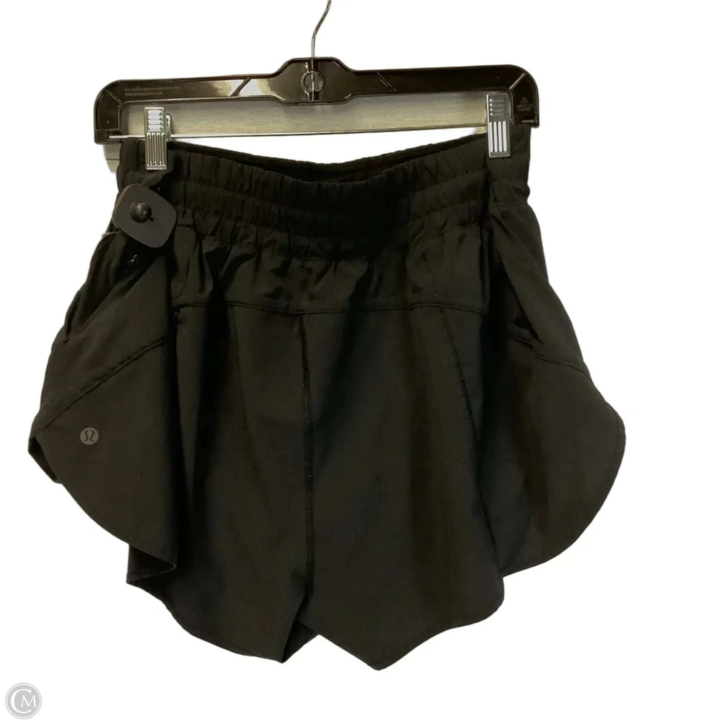 Athletic Shorts By Lululemon In Black, Size: 14