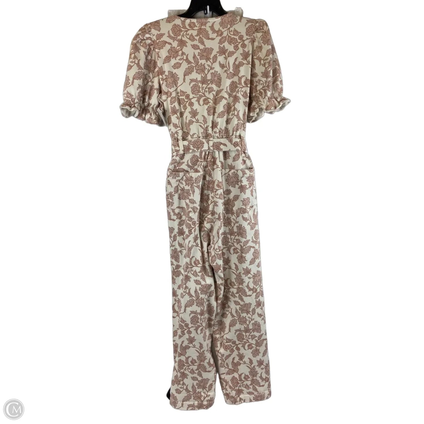 Jumpsuit By Skies Are Blue In White Denim, Size: M