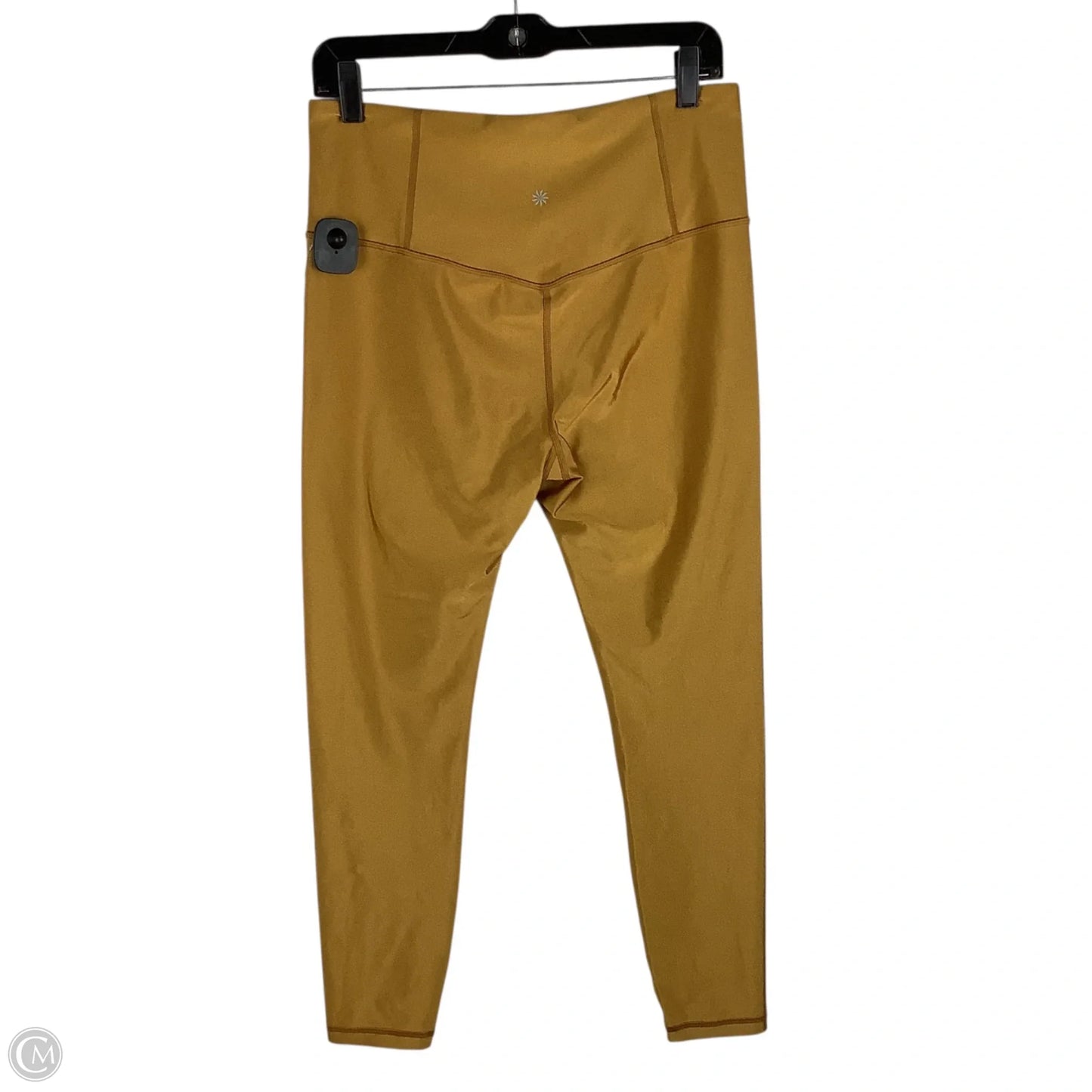 Athletic Leggings By Athleta In Yellow, Size: L