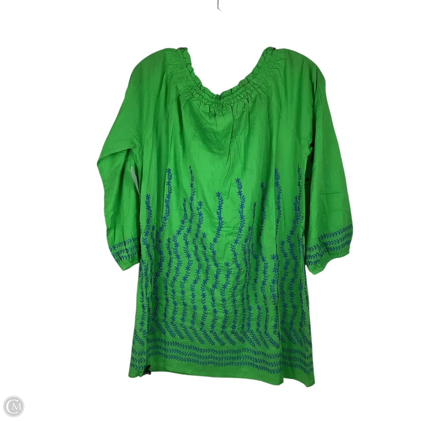 Top Long Sleeve By Gretchen Scott In Green, Size: S