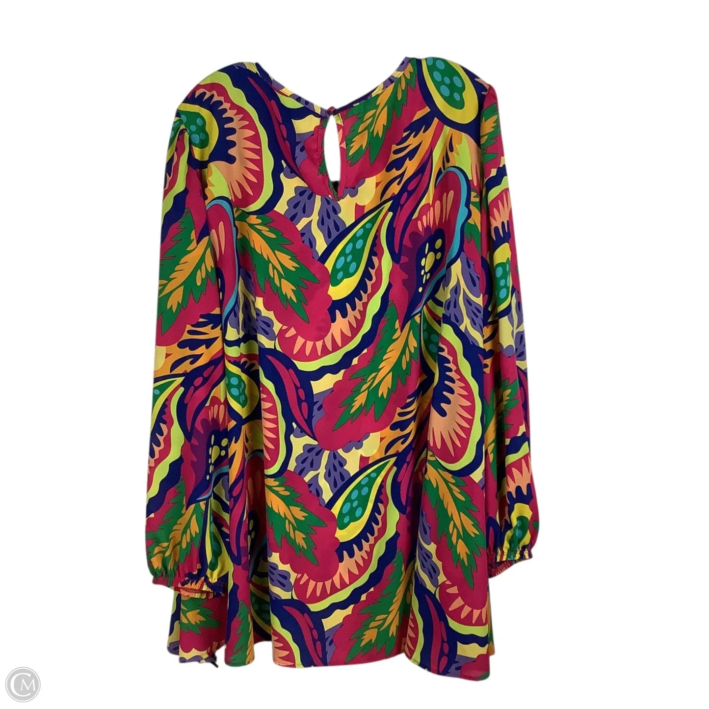 Top Long Sleeve By Ashley Stewart In Multi-colored, Size: 3x (22/24)