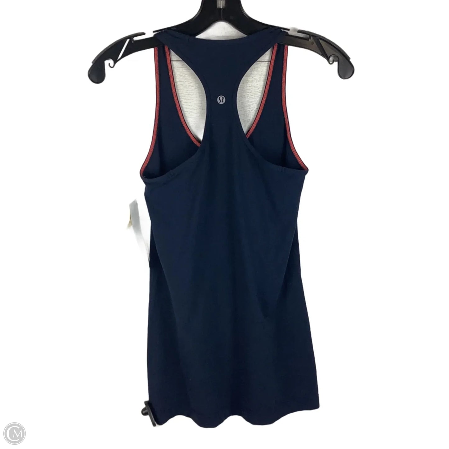 Athletic Tank Top By Lululemon In Navy, Estimated Size 4