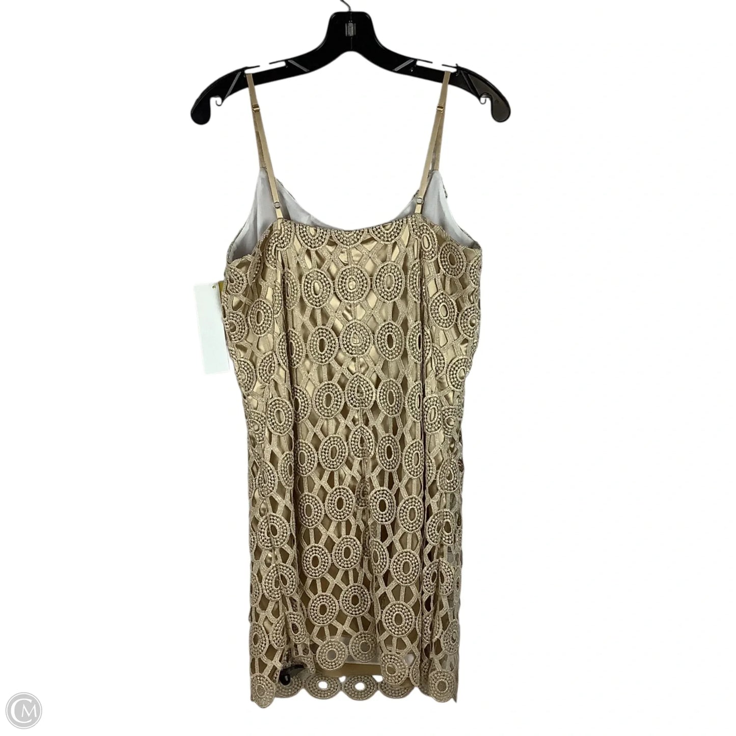 Dress Designer By Lilly Pulitzer In Gold, Size: 10