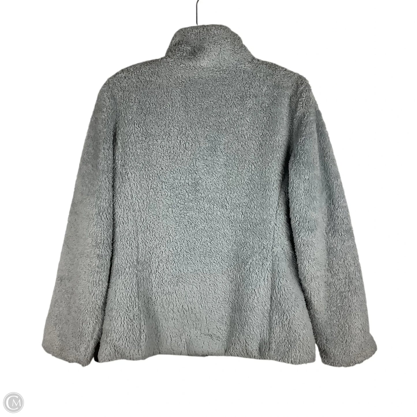 Jacket Fleece By Patagonia In Grey, Size: M