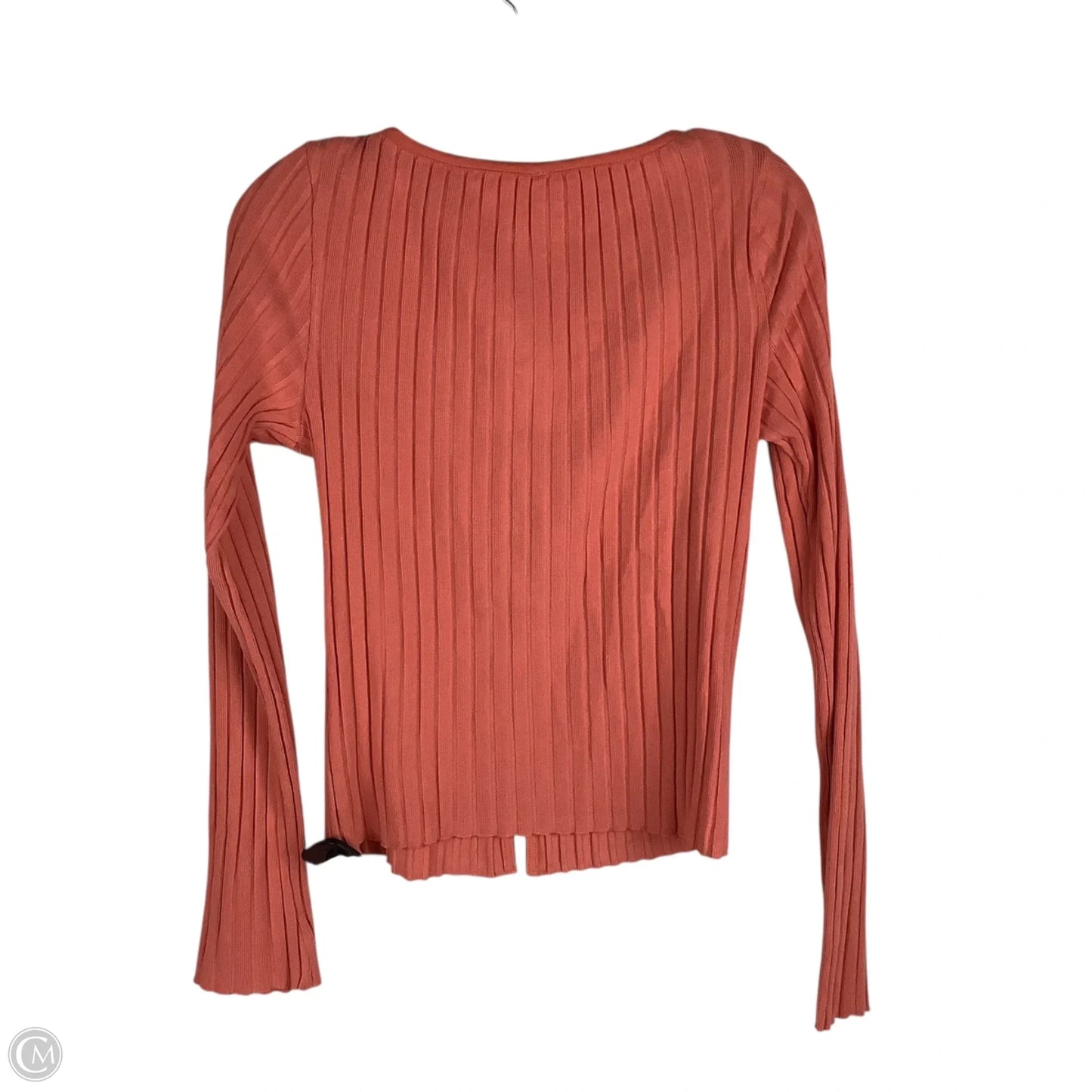 Top Long Sleeve By Free People In Orange, Size: L