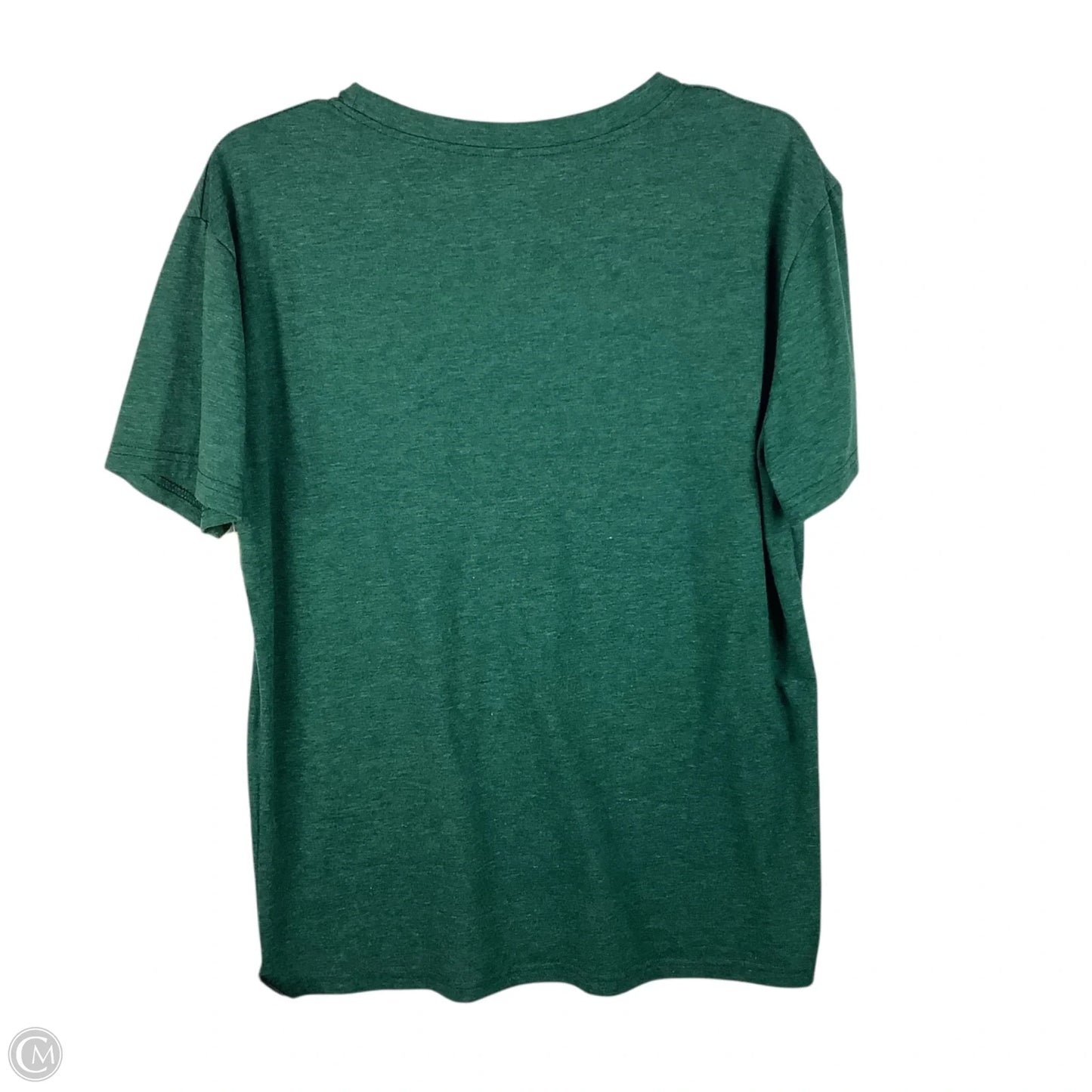 Top Short Sleeve Basic By Clothes Mentor In Green, Size: L