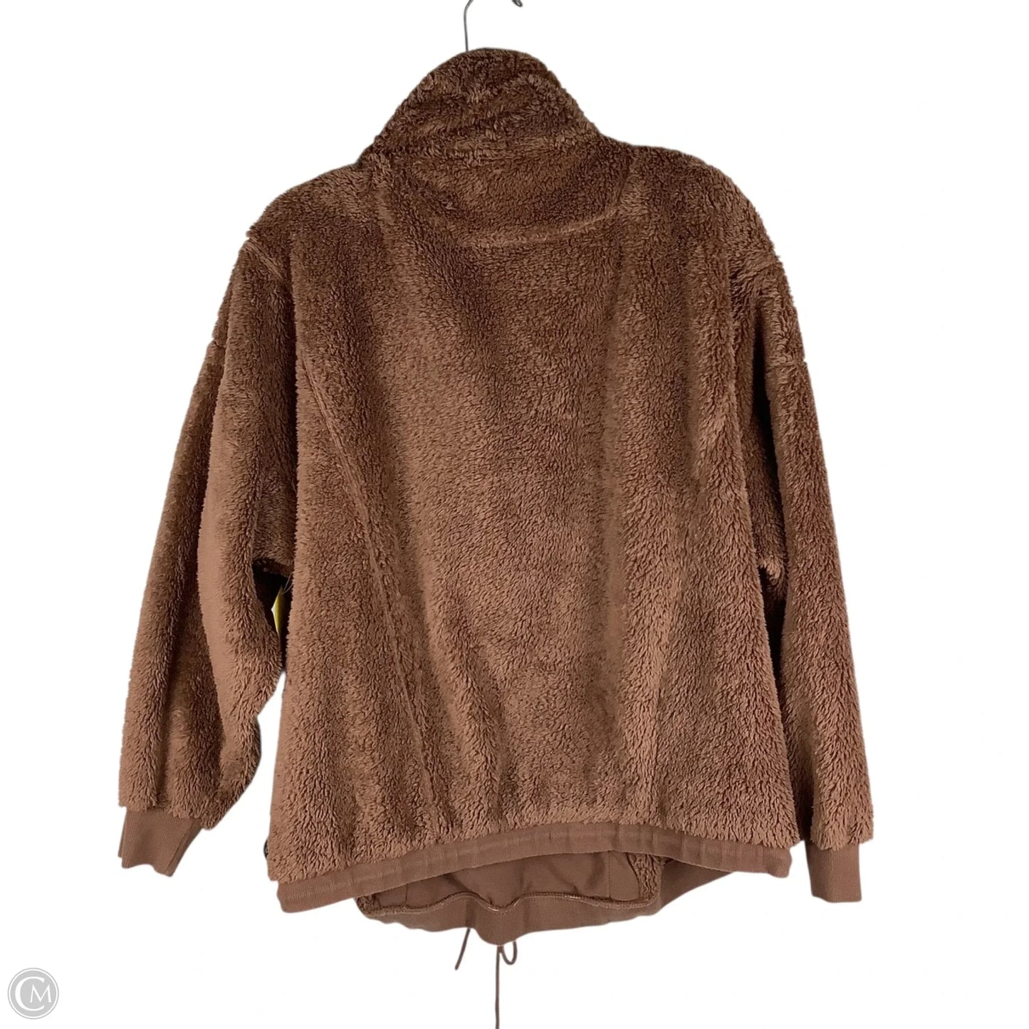 Jacket Faux Fur & Sherpa By Joy Lab In Brown, Size: M