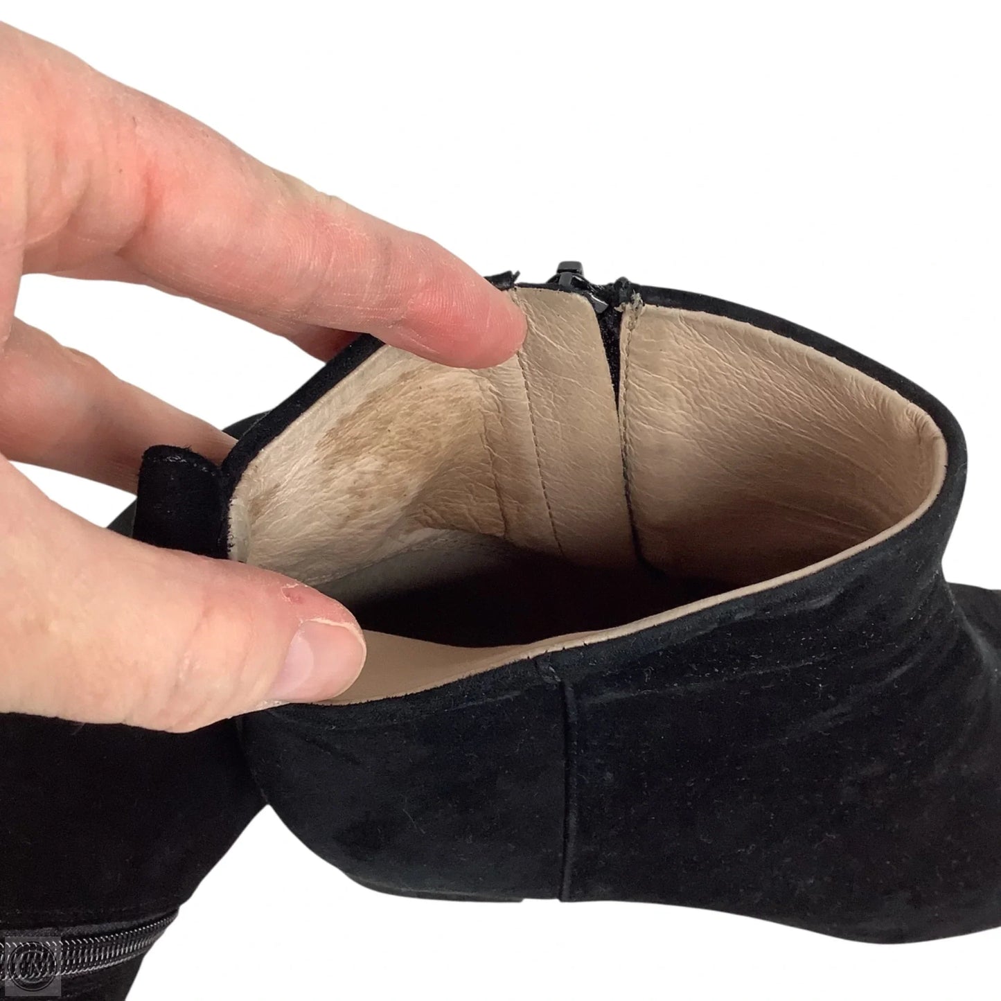 Boots Ankle Heels By Gianni Bini In Black, Size: 8.5