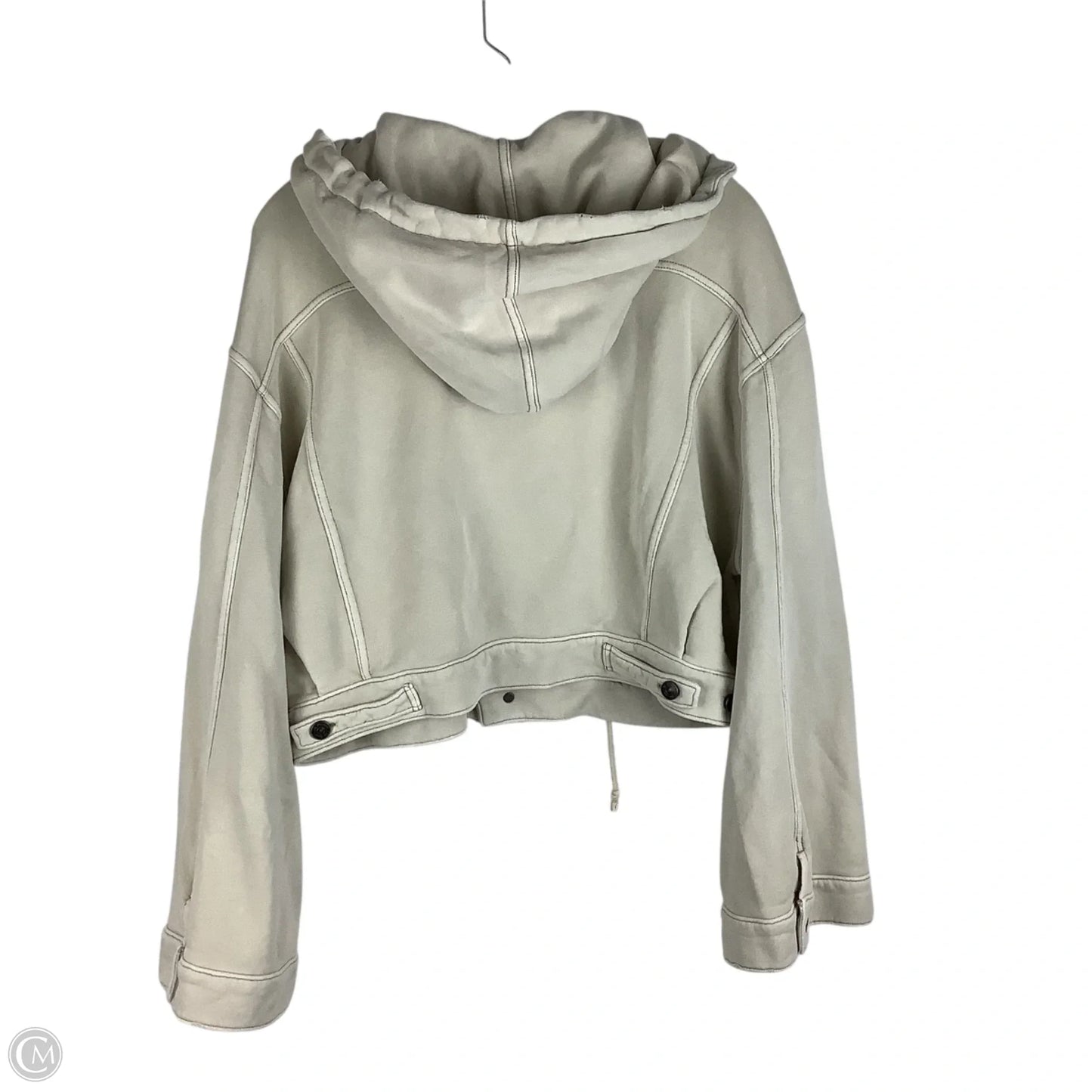 Jacket Shirt By Free People In Cream, Size: S