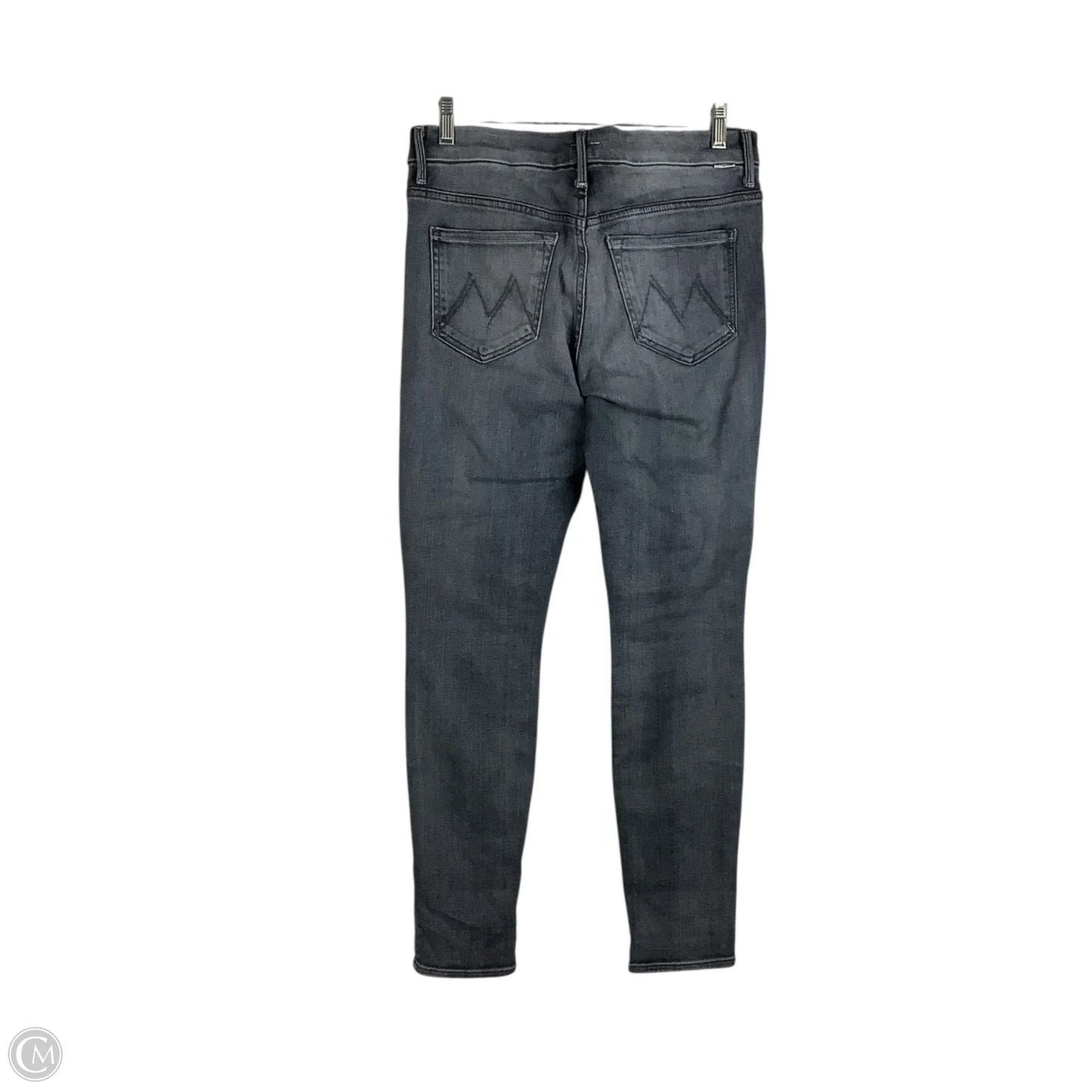 Jeans Straight By Mother In Grey Denim, Size: 6