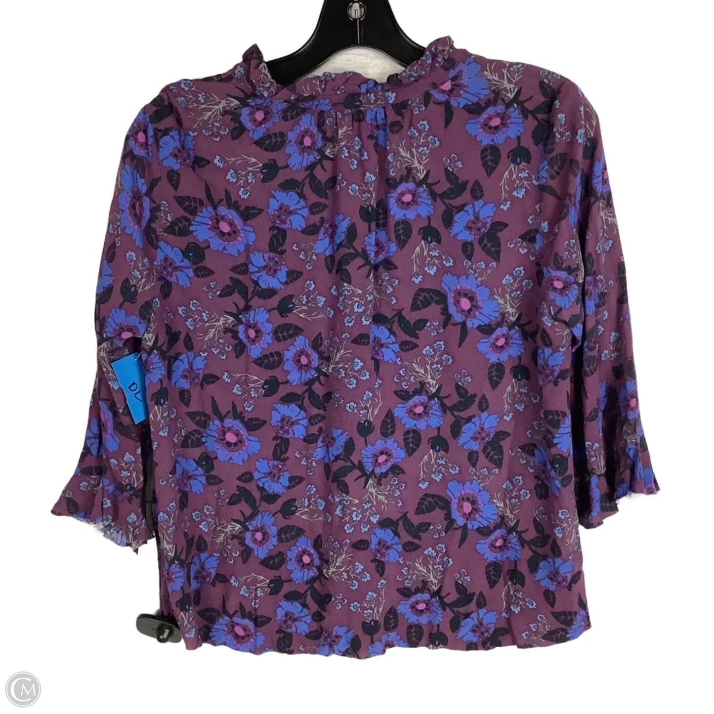 Top Long Sleeve By Free People In Purple, Size: Xs