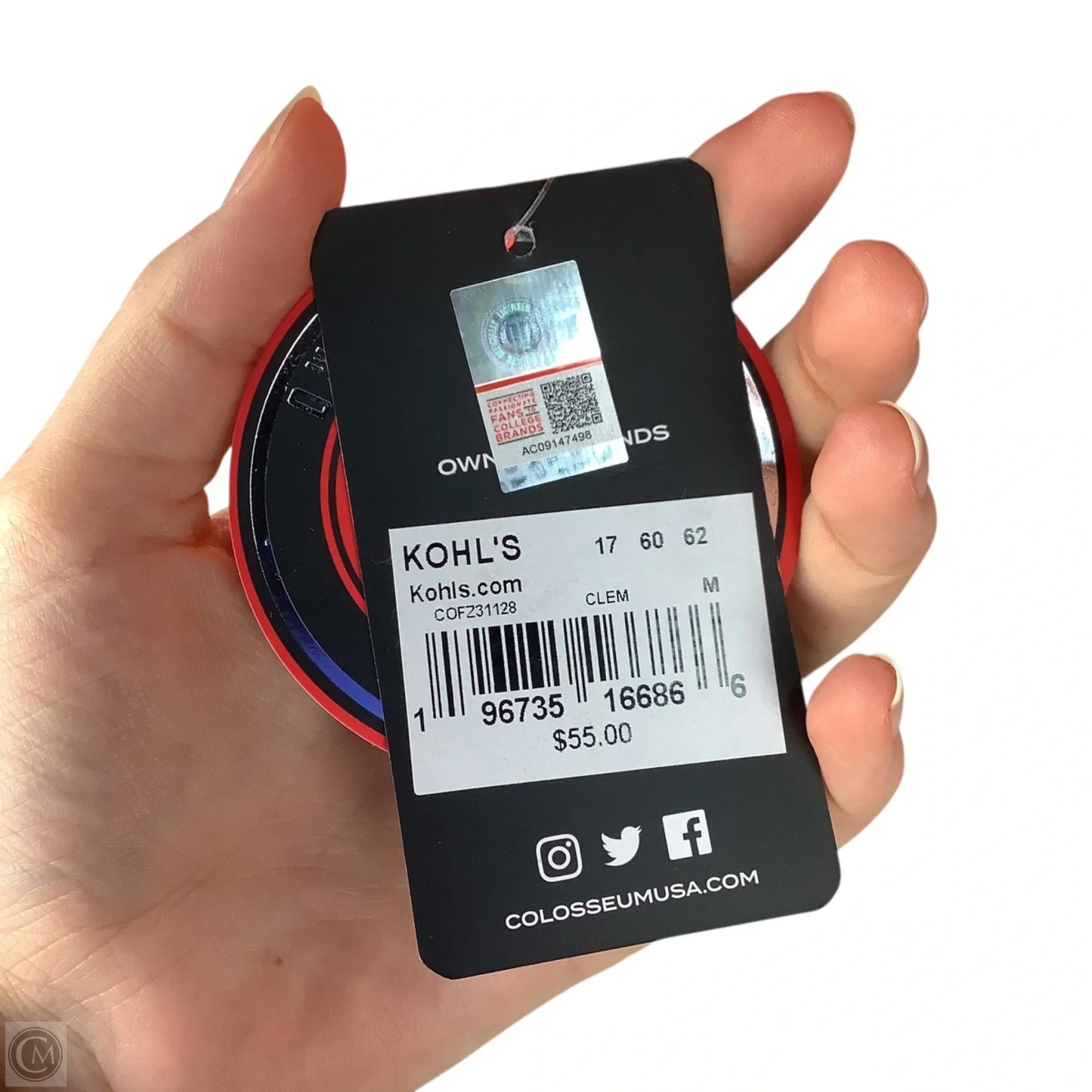 Sweatshirt Crewneck By Colosseum In Orange, Size: M