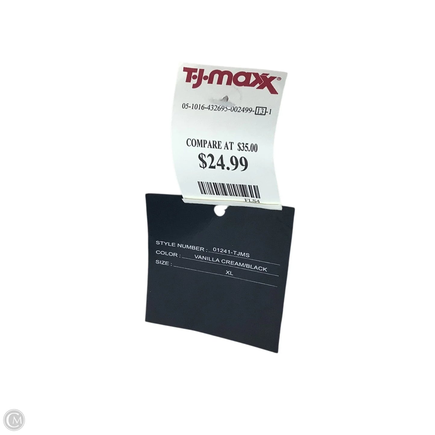 Sweater By Marled In Black & Cream, Size: Xl