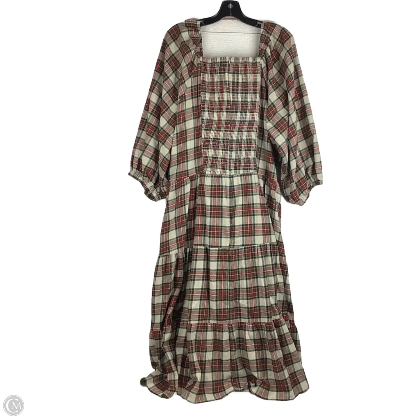 Dress Party Long By Cmc In Plaid Pattern, Size: 2x