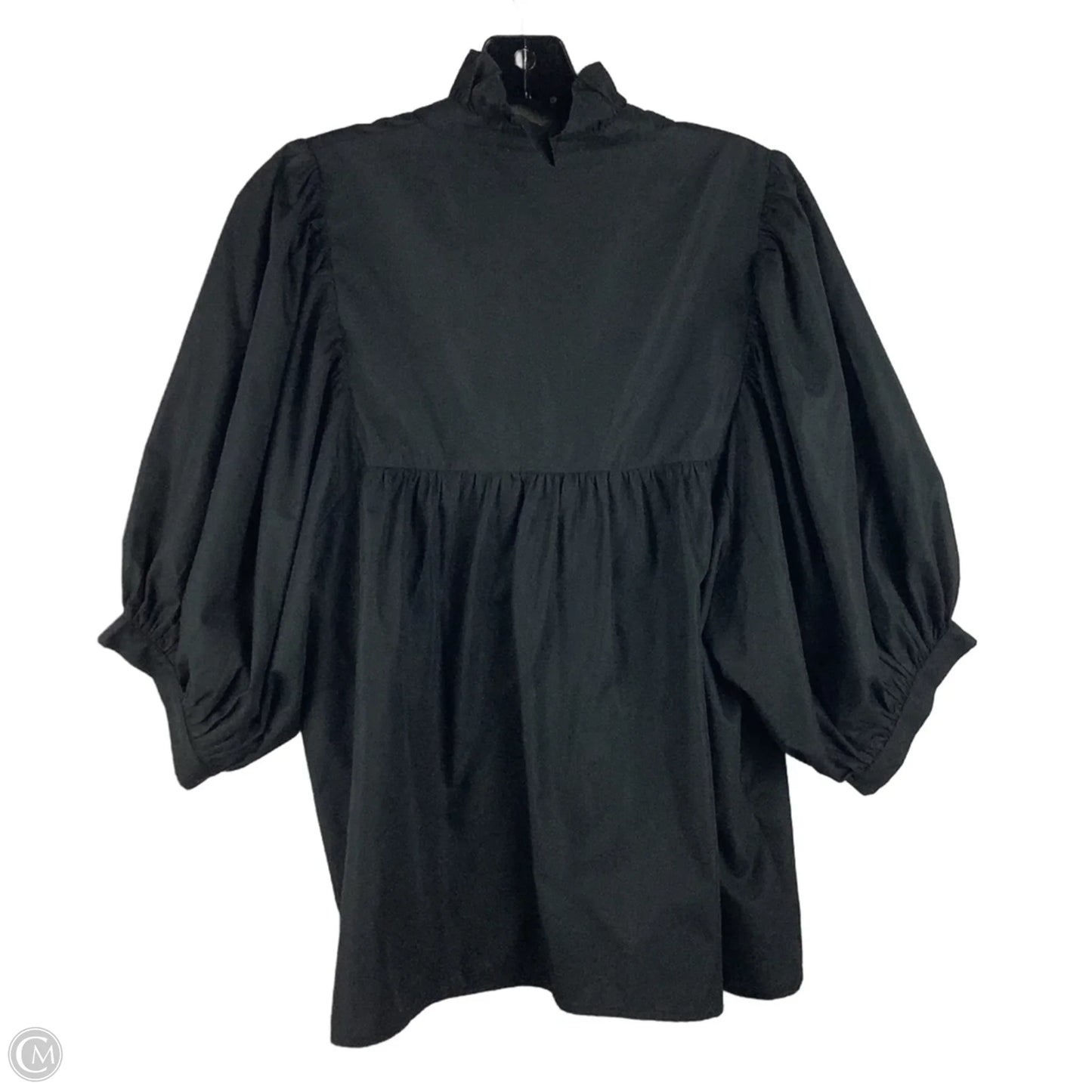 Top Short Sleeve By Jade In Black, Size: L