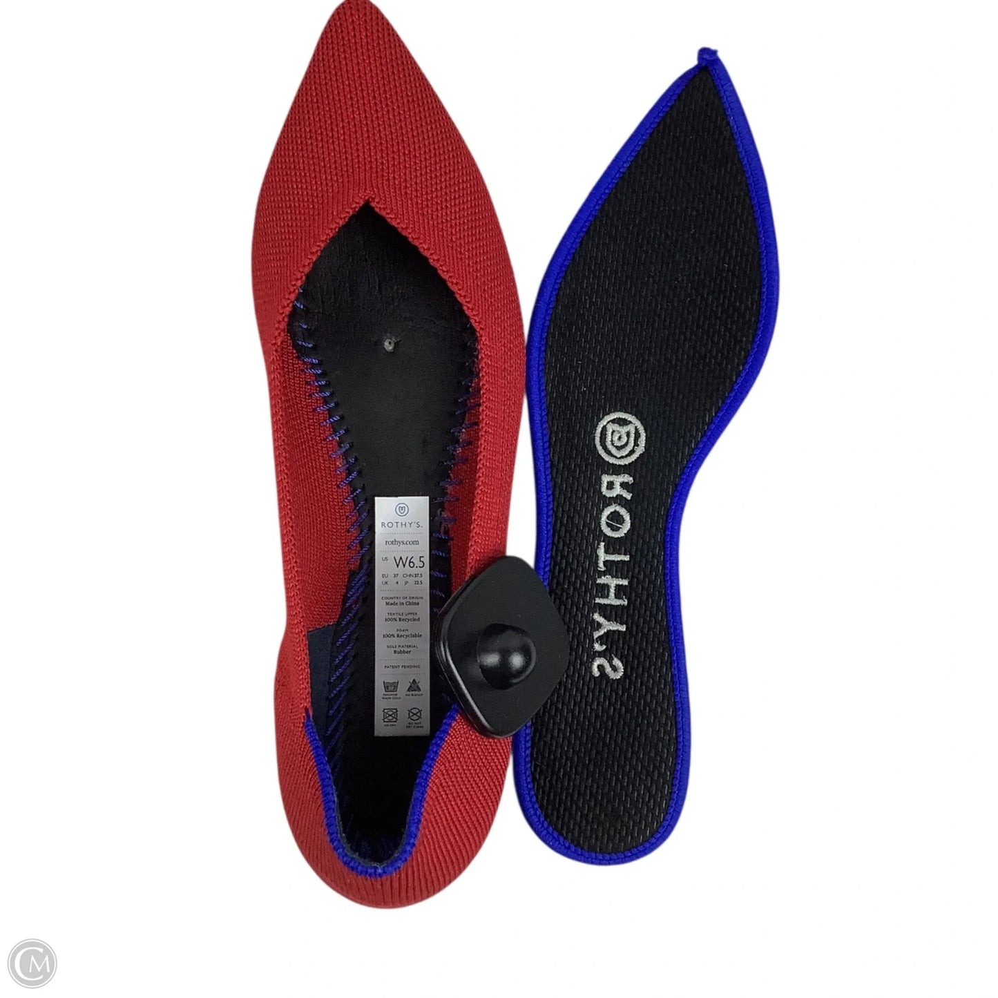 Shoes Flats By Rothys In Red, Size: 6.5