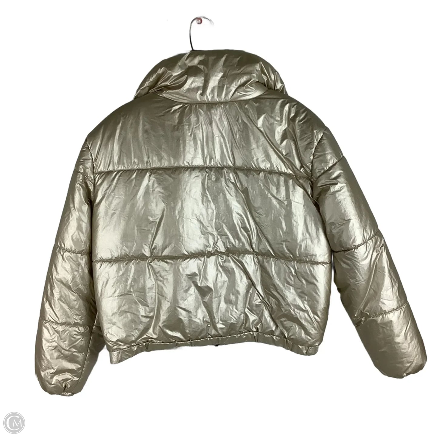 Jacket Puffer & Quilted By Wild Fable In Green, Size: M