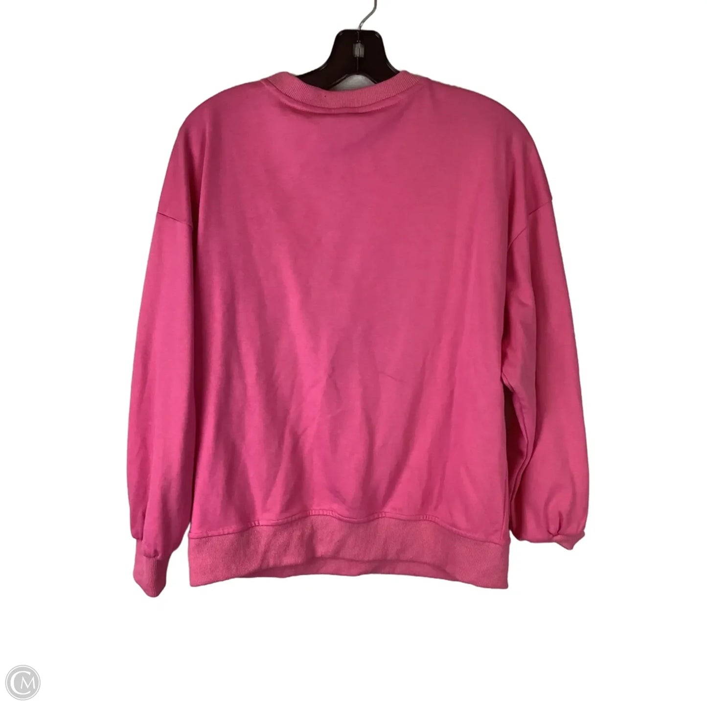 Sweatshirt Crewneck By Le Lis In Pink, Size: Xs