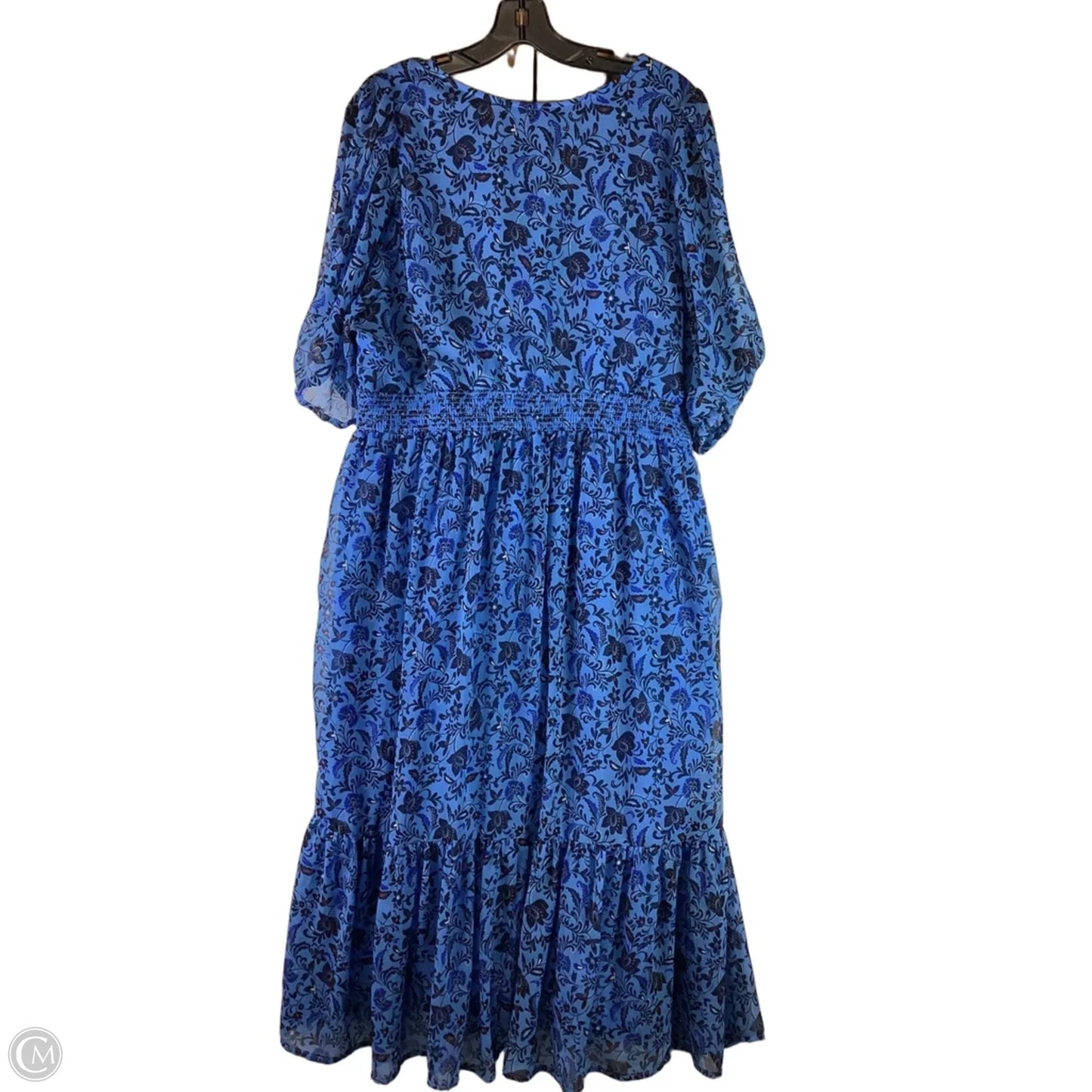 Dress Casual Maxi By Old Navy In Blue, Size: Xl