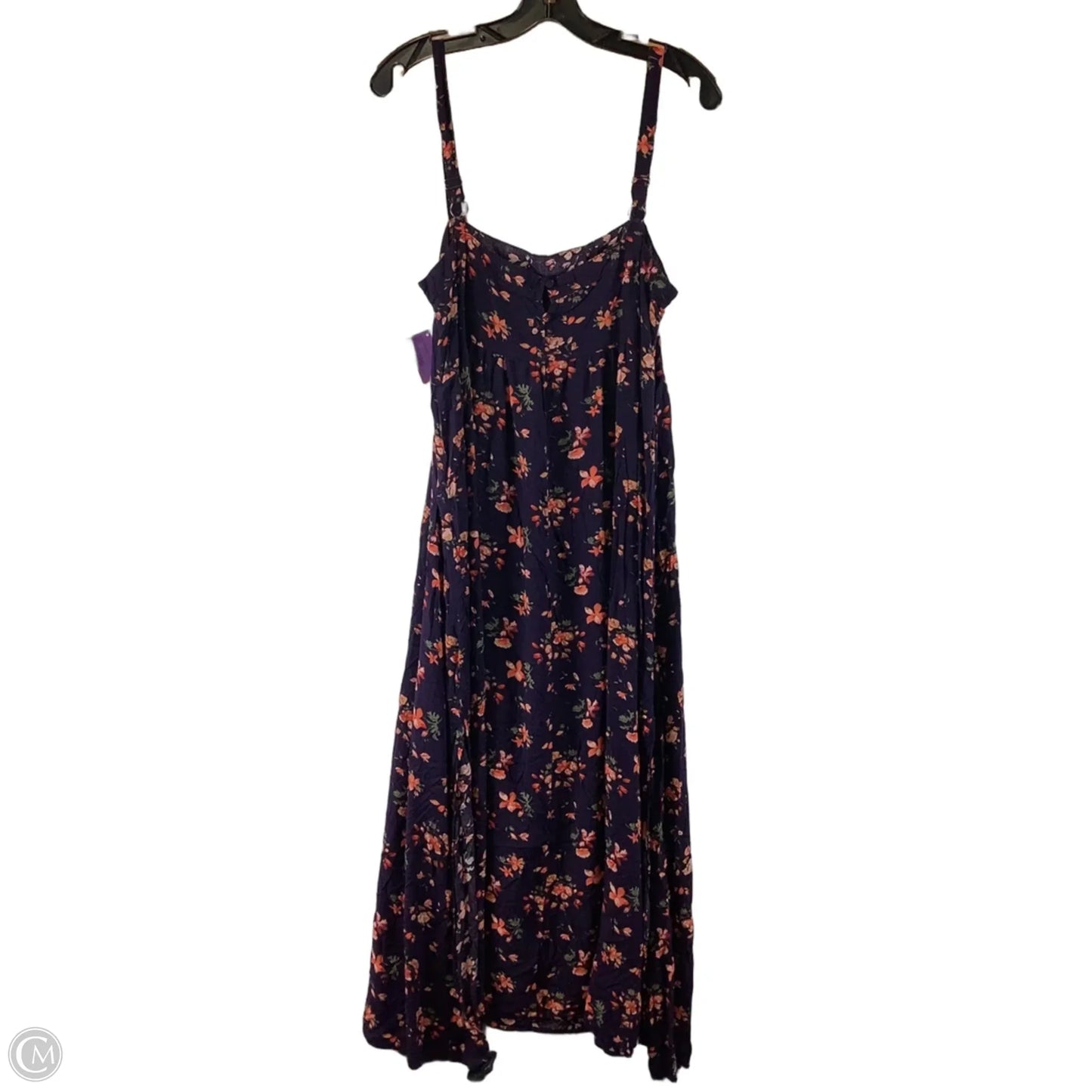 Dress Casual Midi By Natural Life In Navy, Size: M