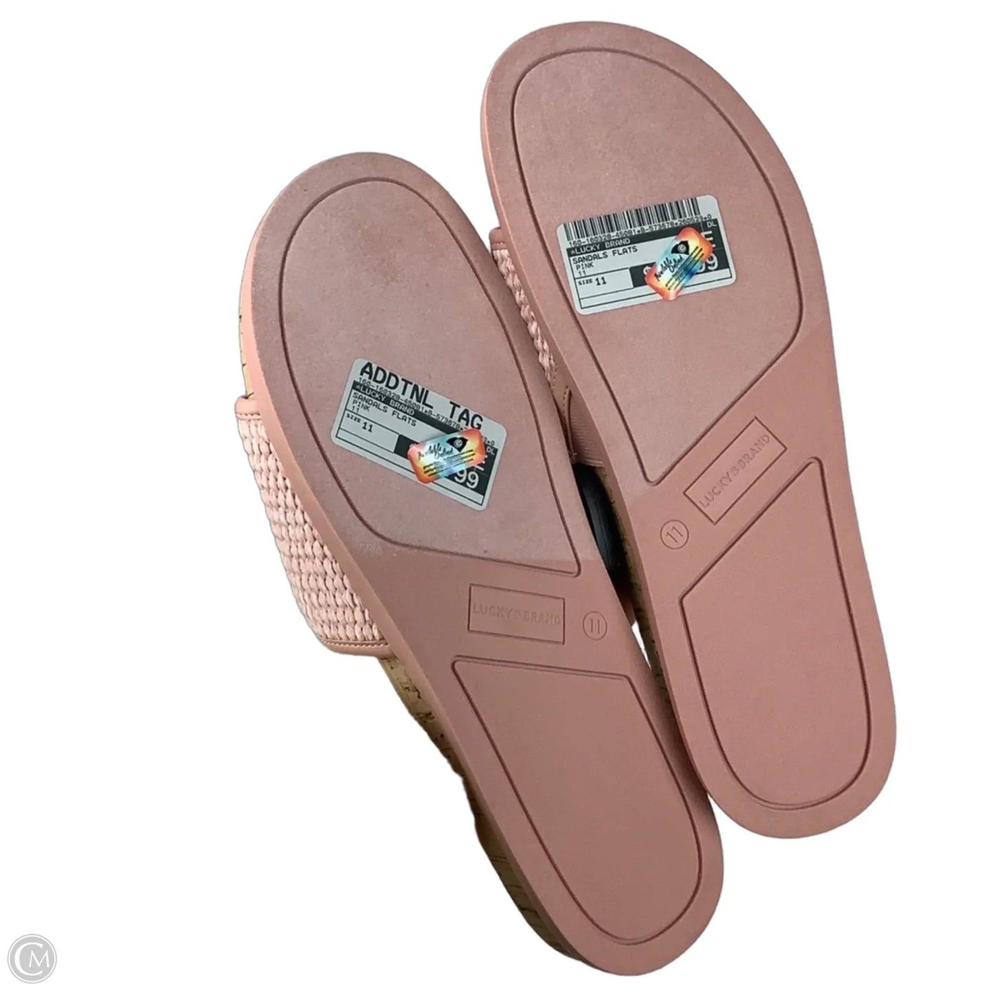 Sandals Flats By Lucky Brand In Pink, Size: 11