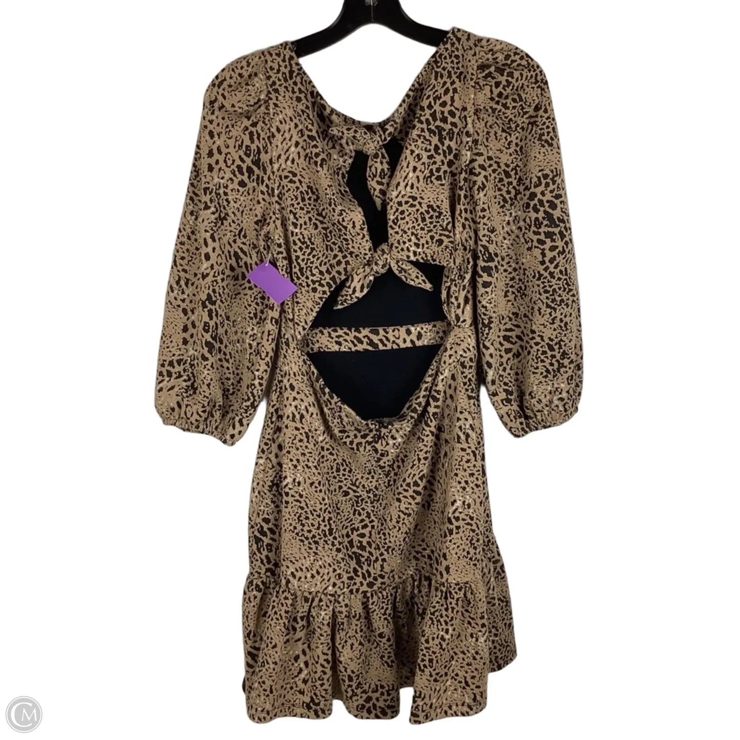 Dress Party Short By Maeve In Animal Print, Size: 4