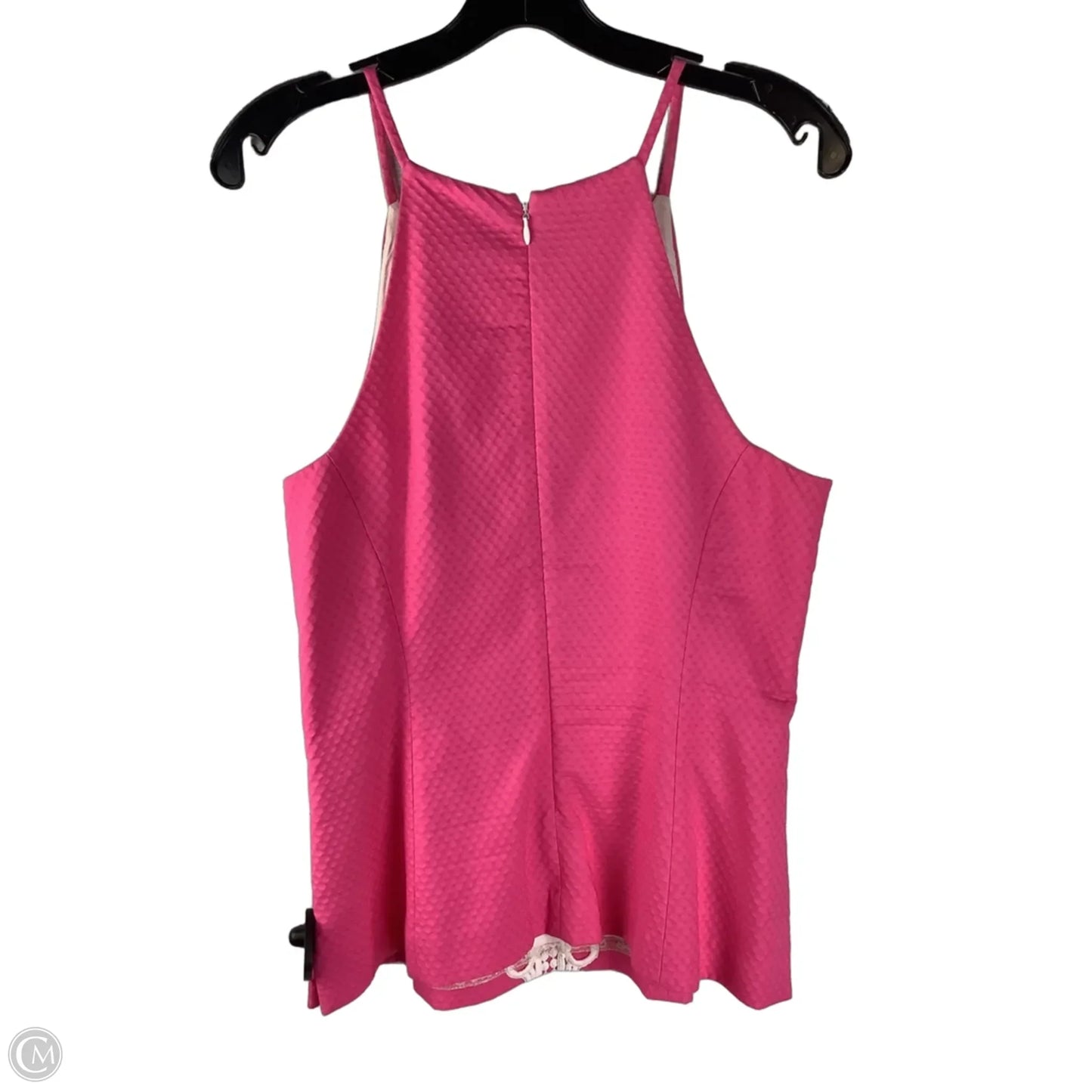 Top Sleeveless Designer By Lilly Pulitzer In Pink, Size: 12