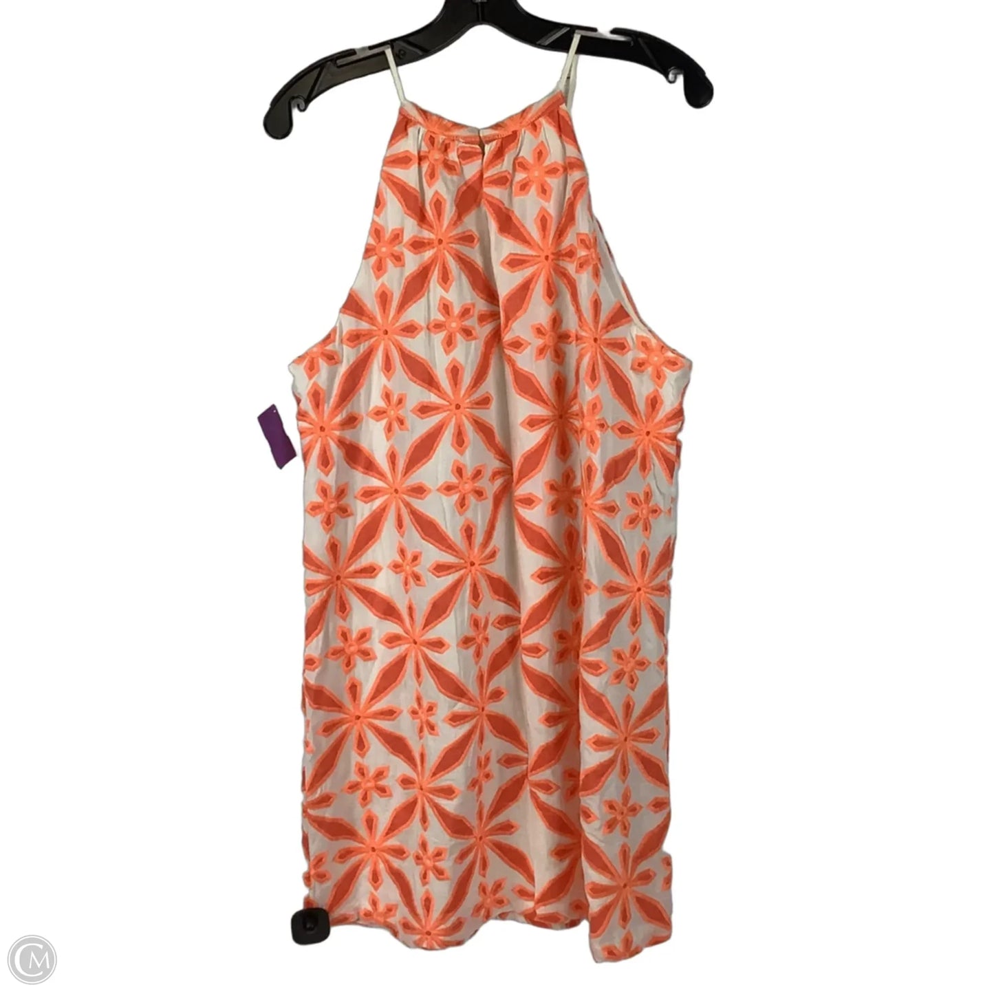 Dress Casual Short By Skies Are Blue In Orange, Size: L