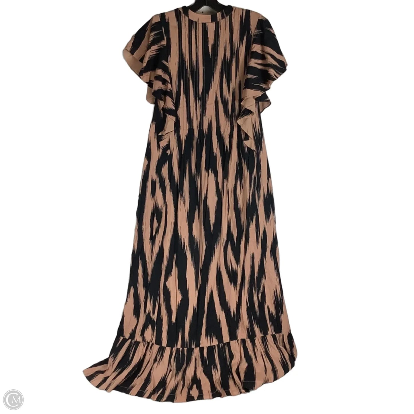 Dress Casual Maxi By Maeve In Brown, Size: L