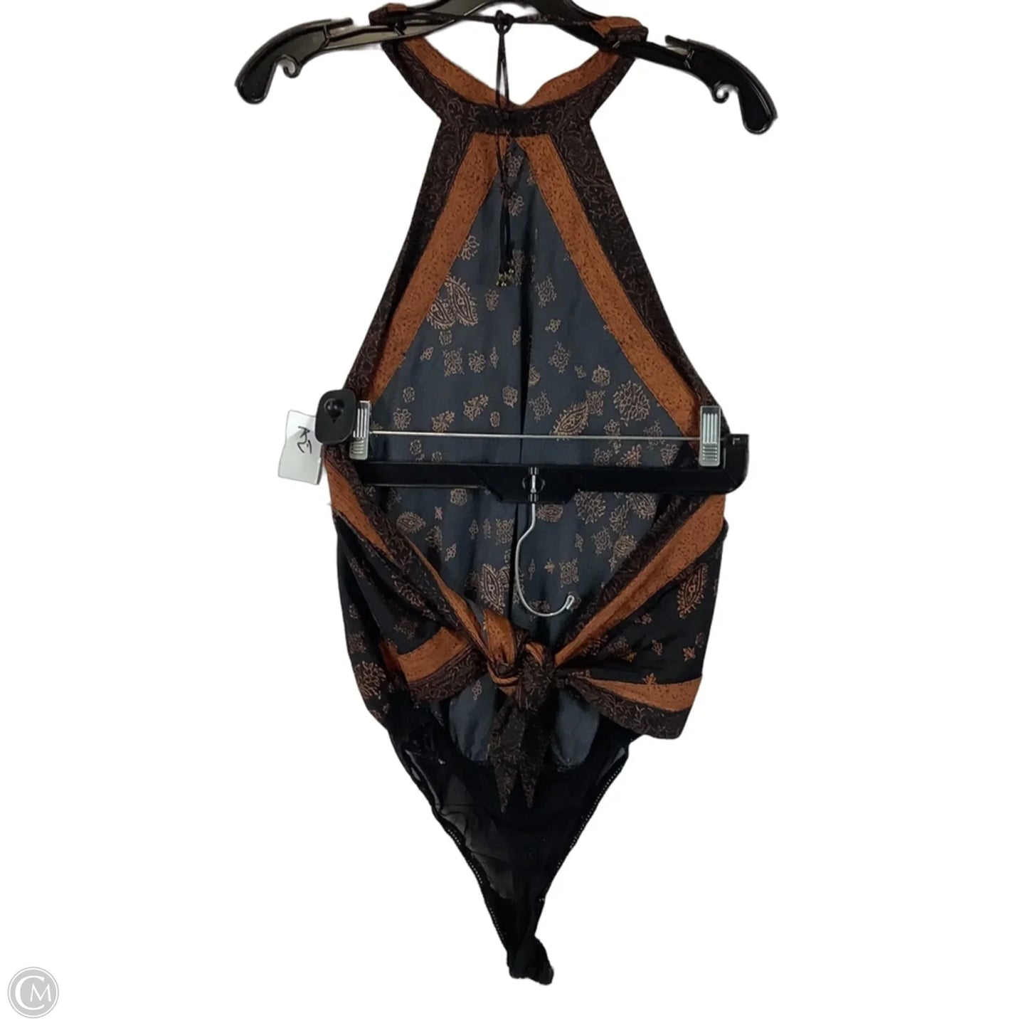 Bodysuit By Free People In Black & Brown, Size: S