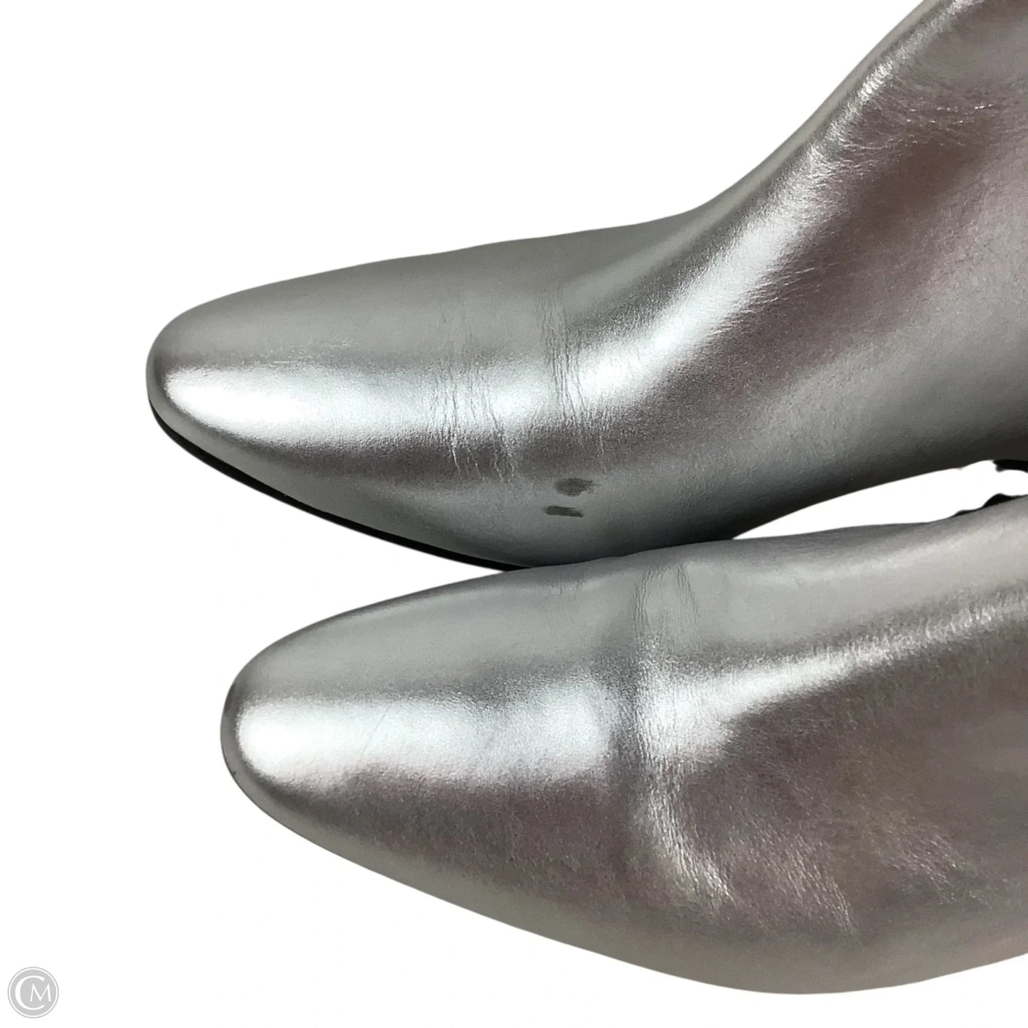 Boots Ankle Flats By J. Crew In Silver, Size: 7.5