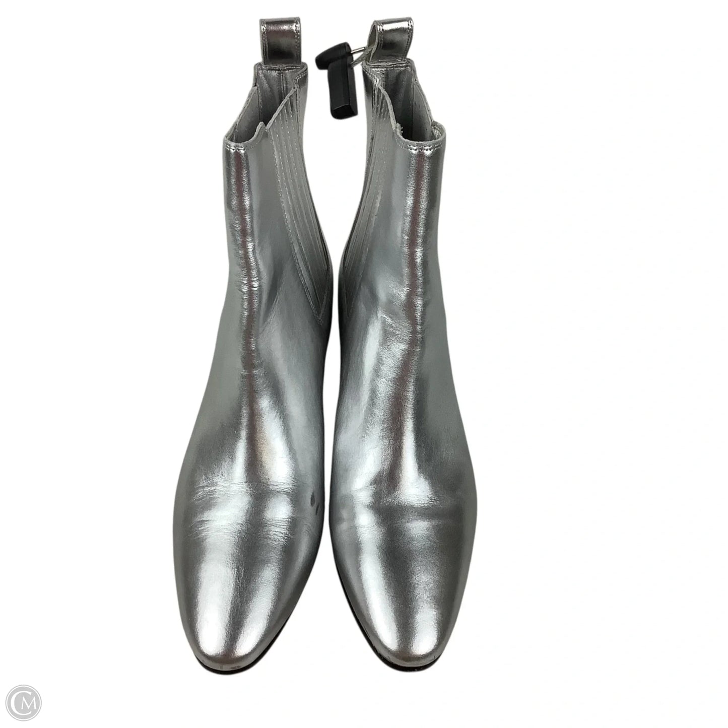 Boots Ankle Flats By J. Crew In Silver, Size: 7.5