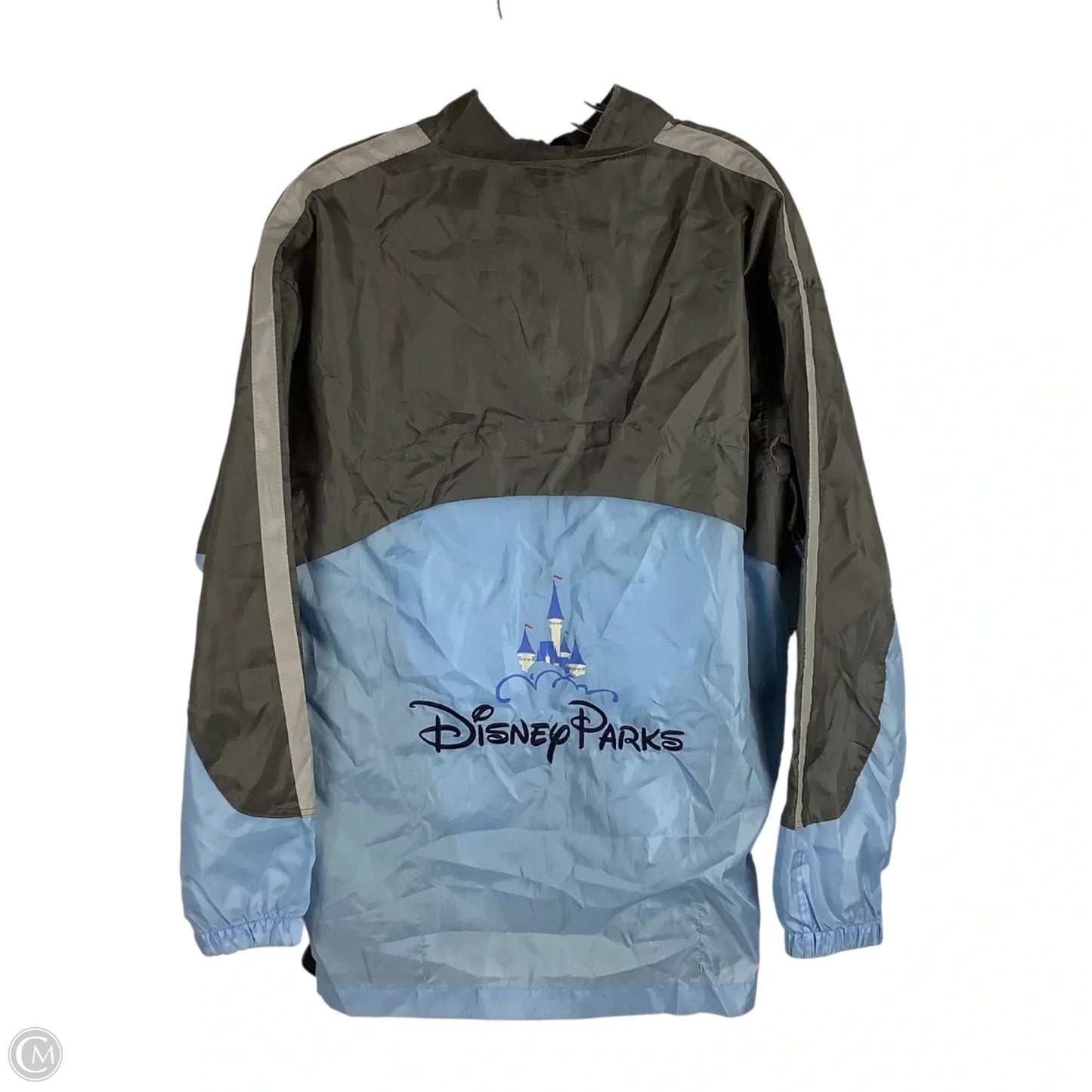 Jacket Windbreaker By Disney Store In Grey, Size: Xs/S