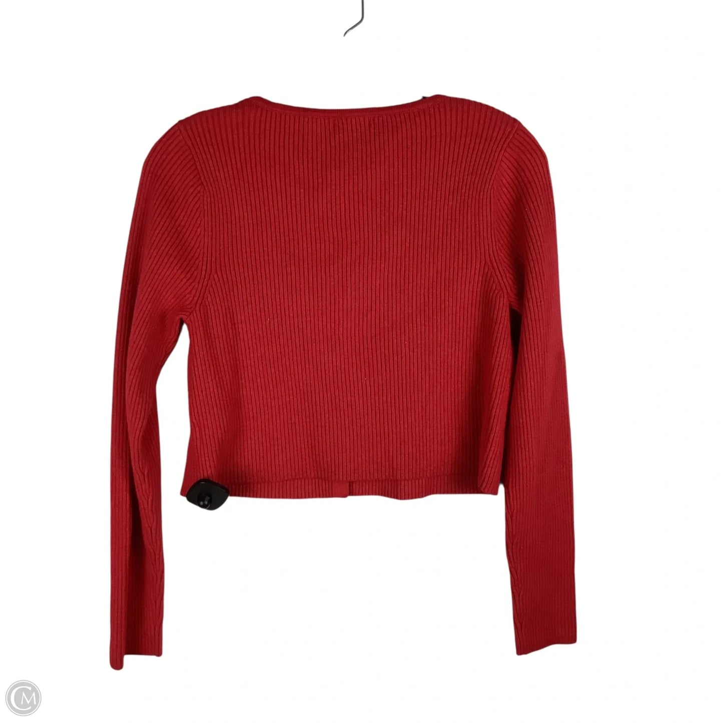Sweater Cardigan By Wild Fable In Red, Size: L