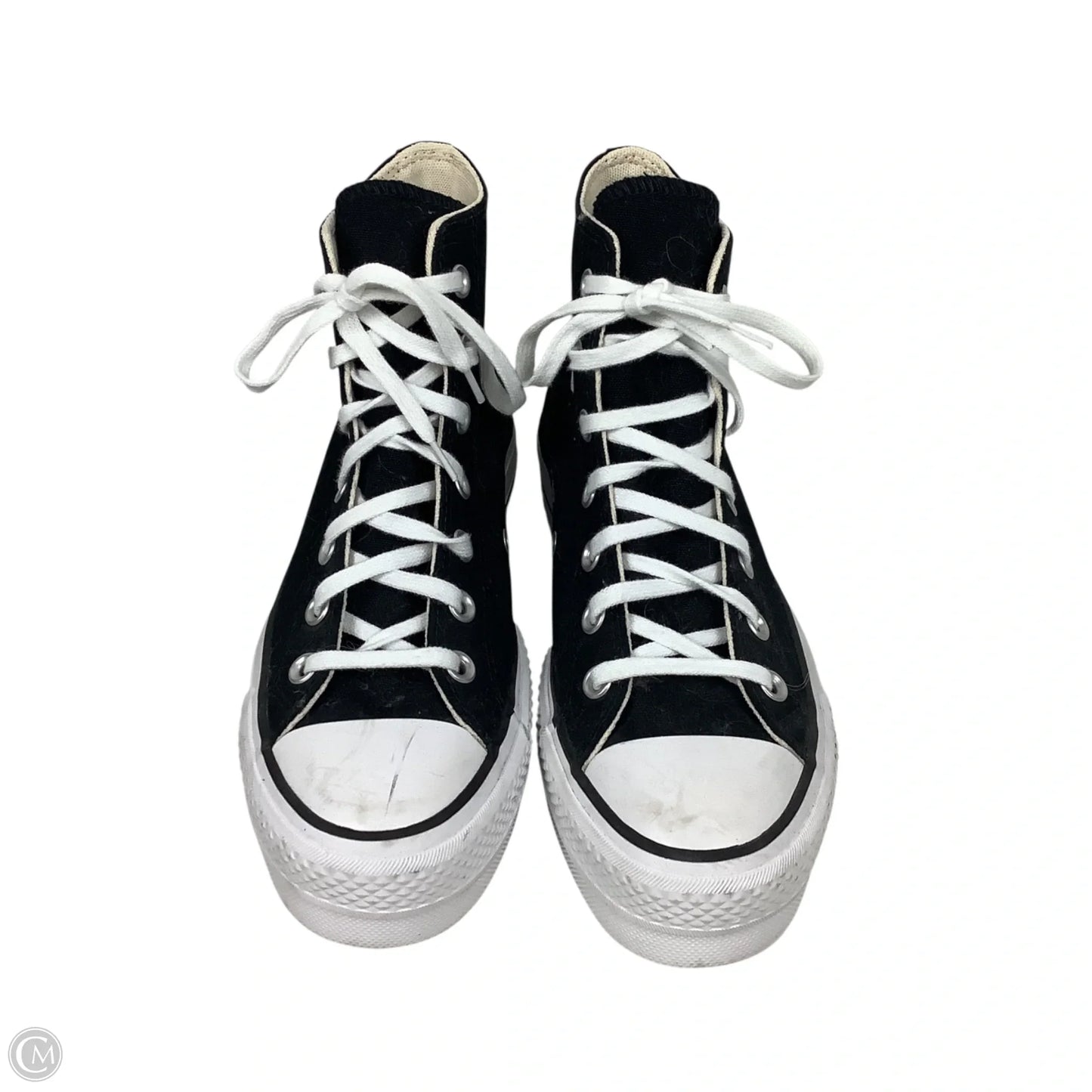 Shoes Sneakers Platform By Converse In Black, Size: 7