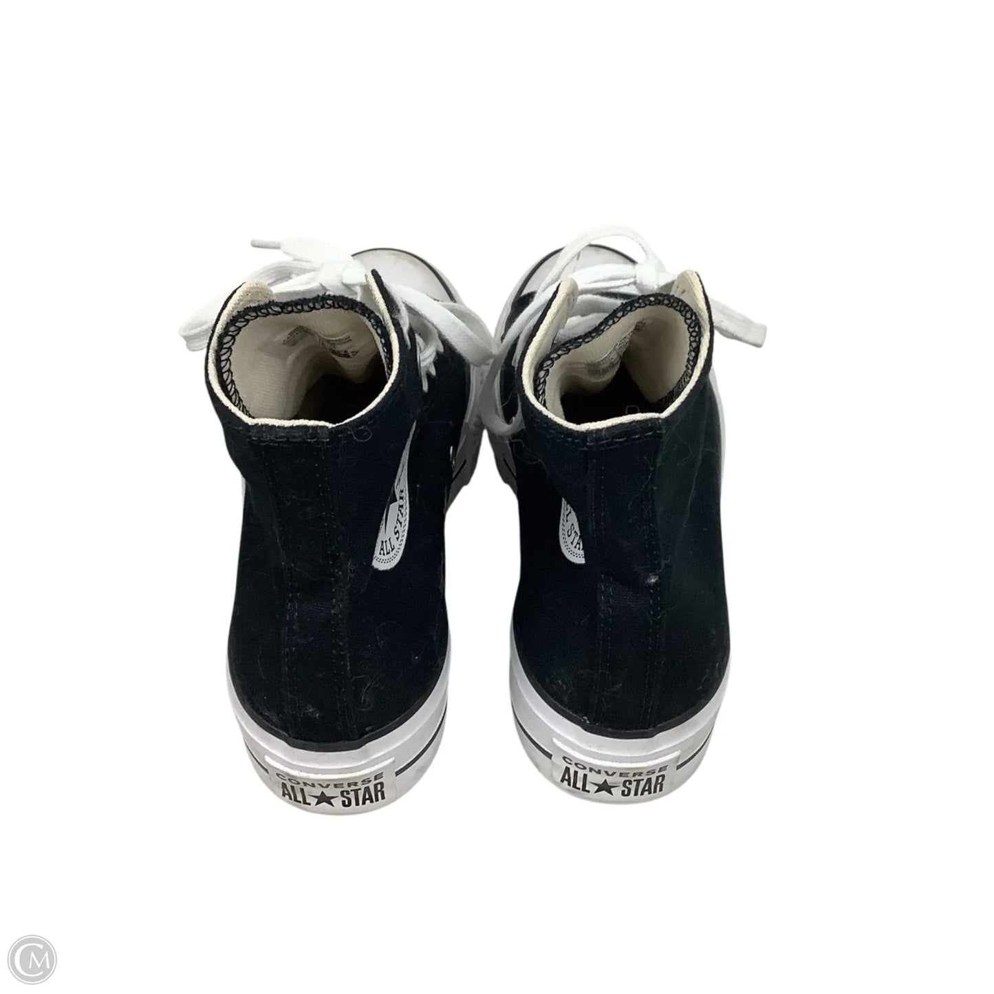 Shoes Sneakers Platform By Converse In Black, Size: 7