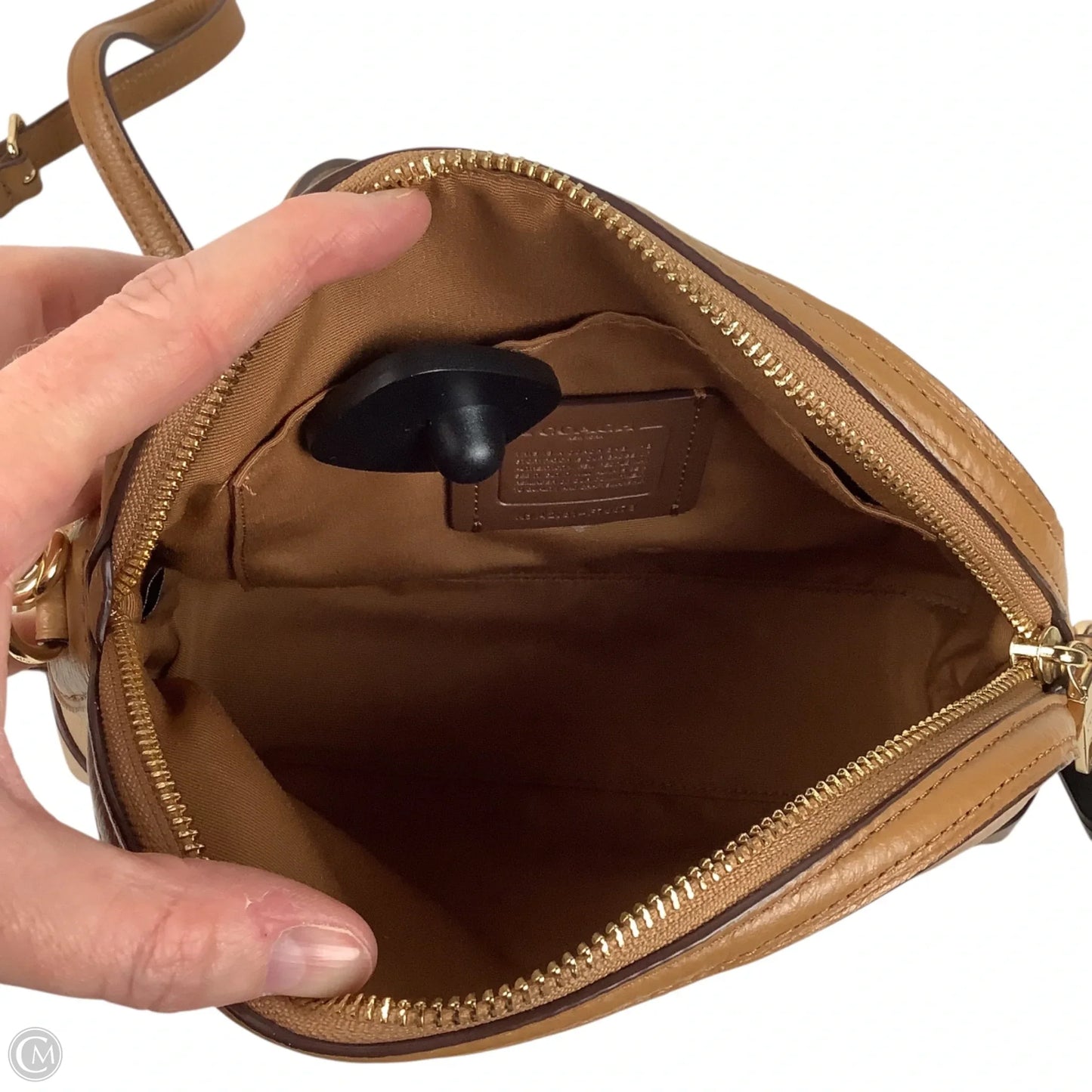 Crossbody Designer By Coach, Size: Medium