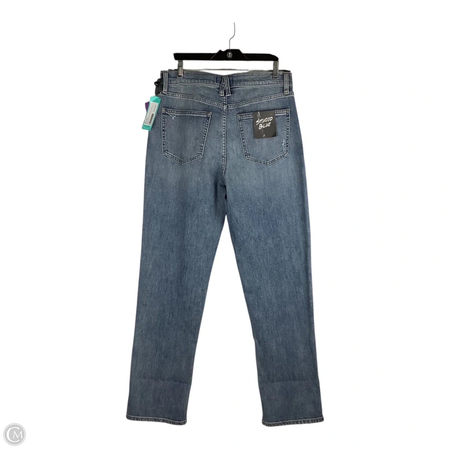 Jeans Cropped By Clothes Mentor In Blue Denim, Size: 8