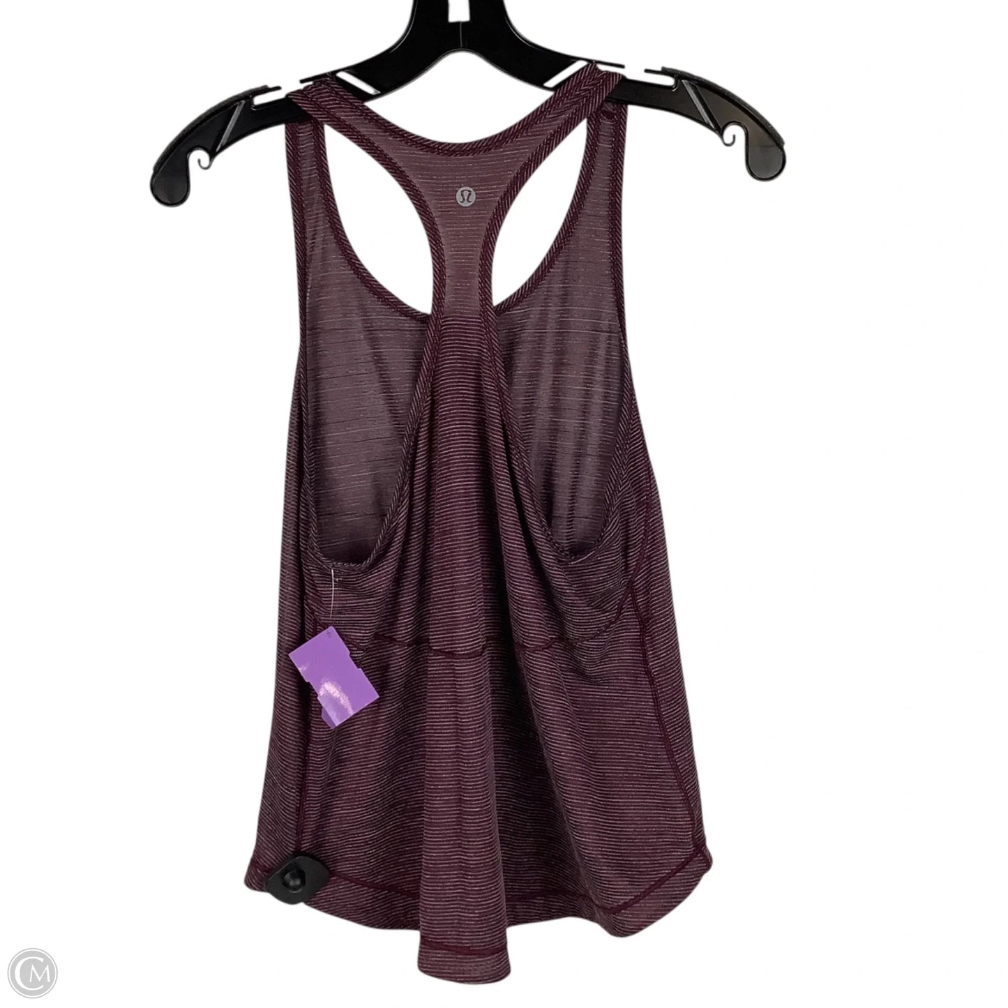 Athletic Tank Top By Lululemon In Purple, Size: L