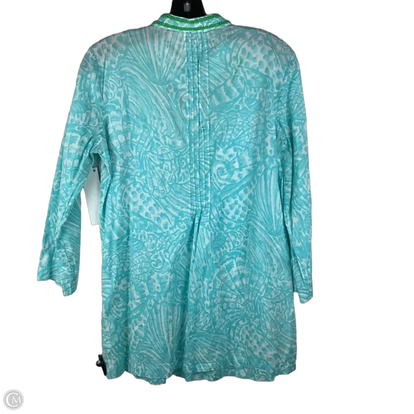 Swimwear Cover-up Designer By Lilly Pulitzer In Blue, Size: M