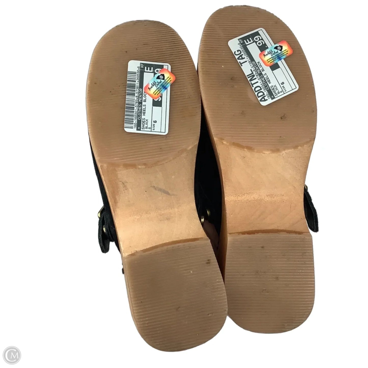 Shoes Heels Block By Clothes Mentor In Black, Size: 6