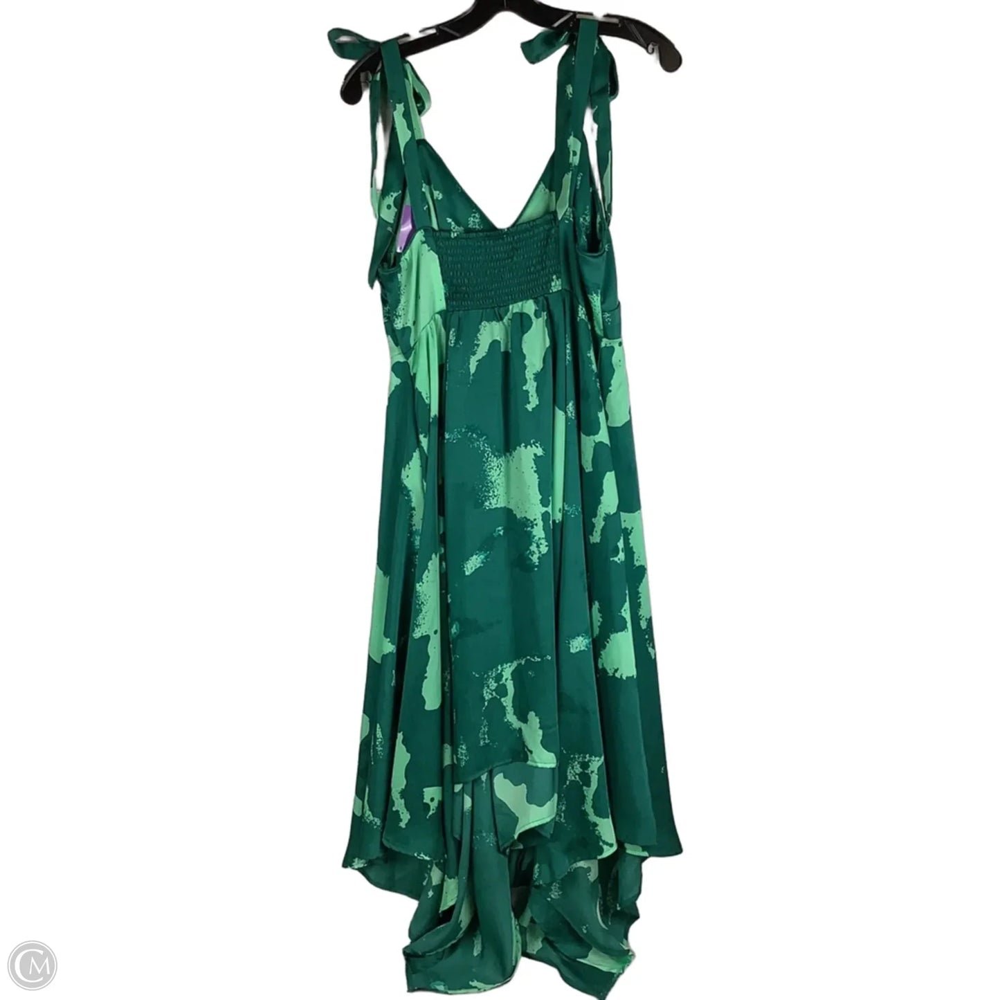 Dress Casual Midi By Target In Green, Size: M