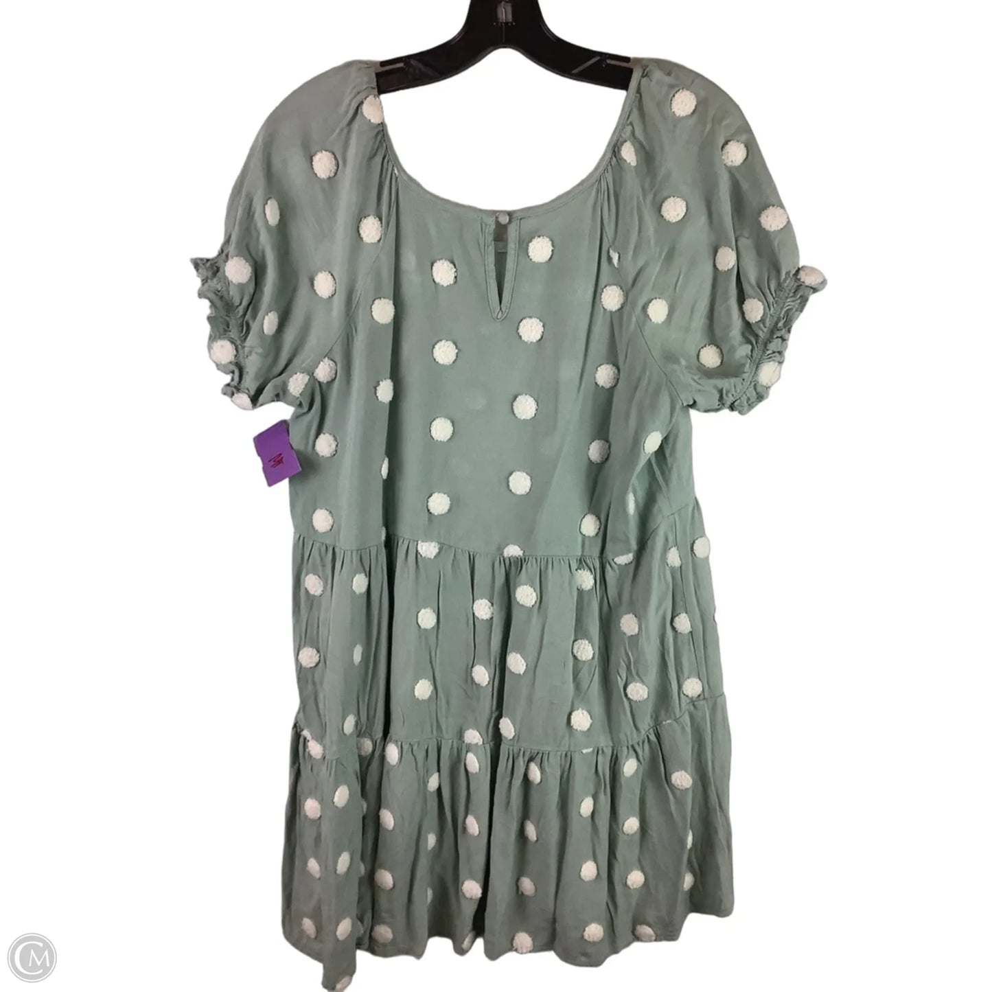 Dress Casual Short By Blu Pepper In Green, Size: L
