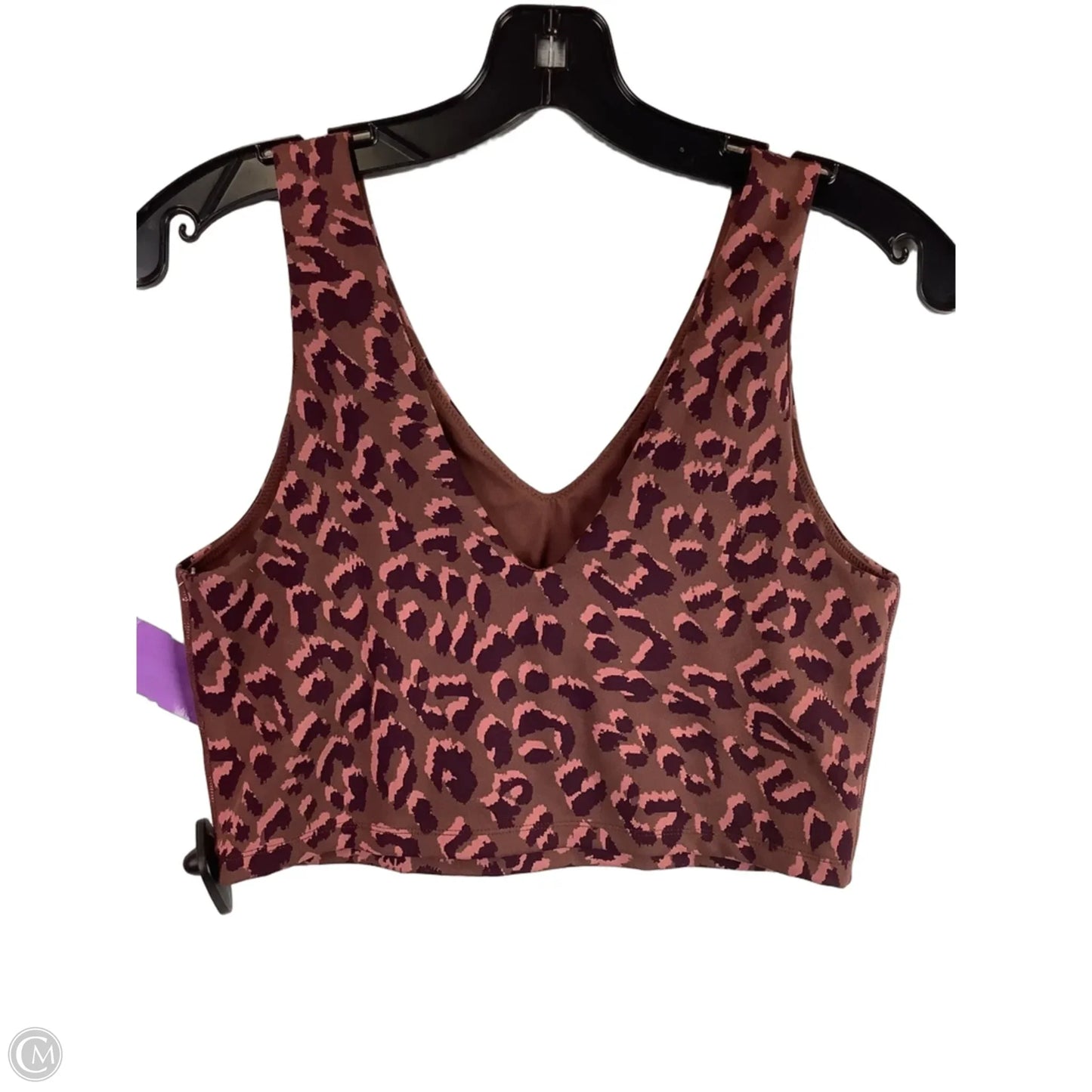 Athletic Tank Top By Aerie In Brown & Purple, Size: M