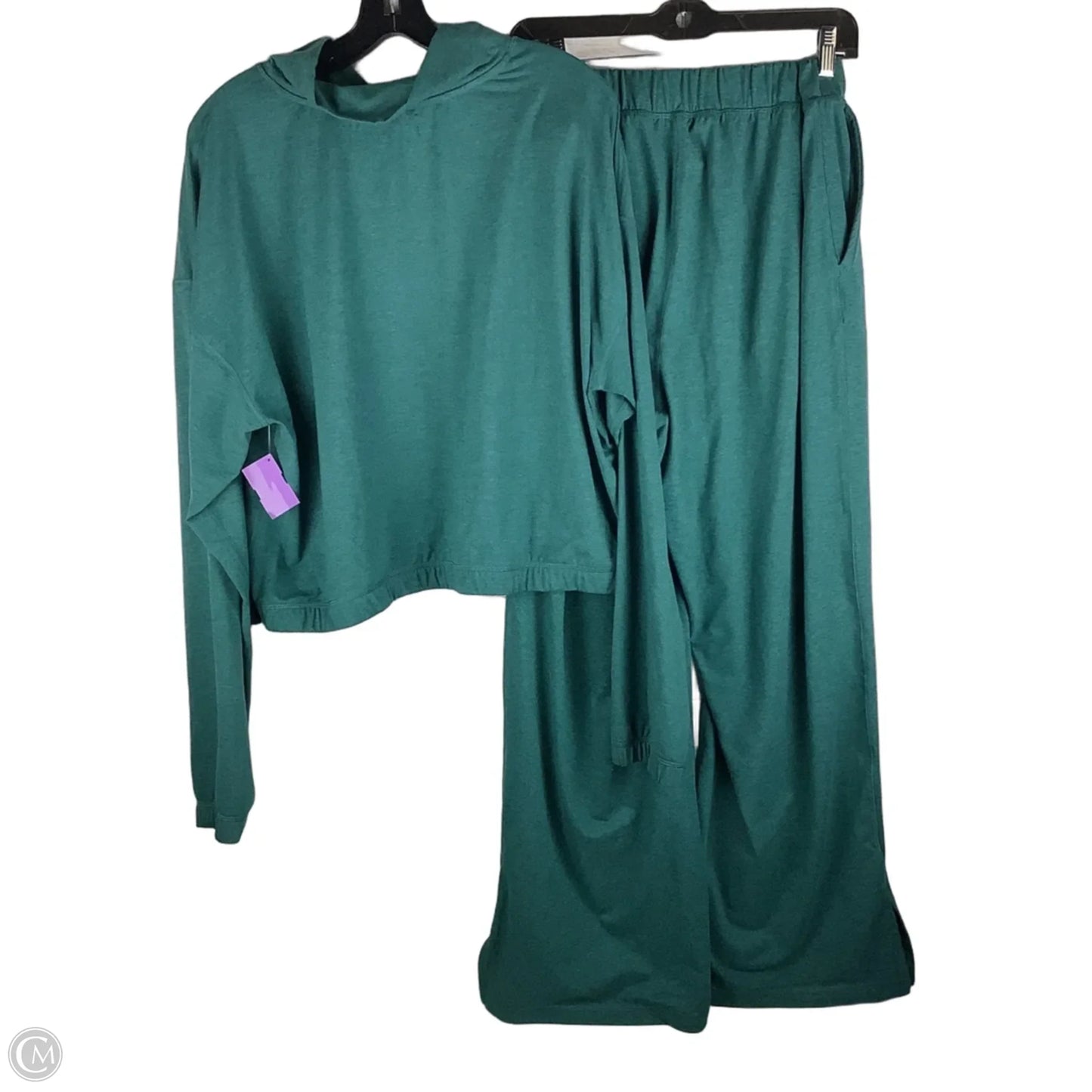 Athletic Pants 2pc By Peloton In Green, Size: Xl/L