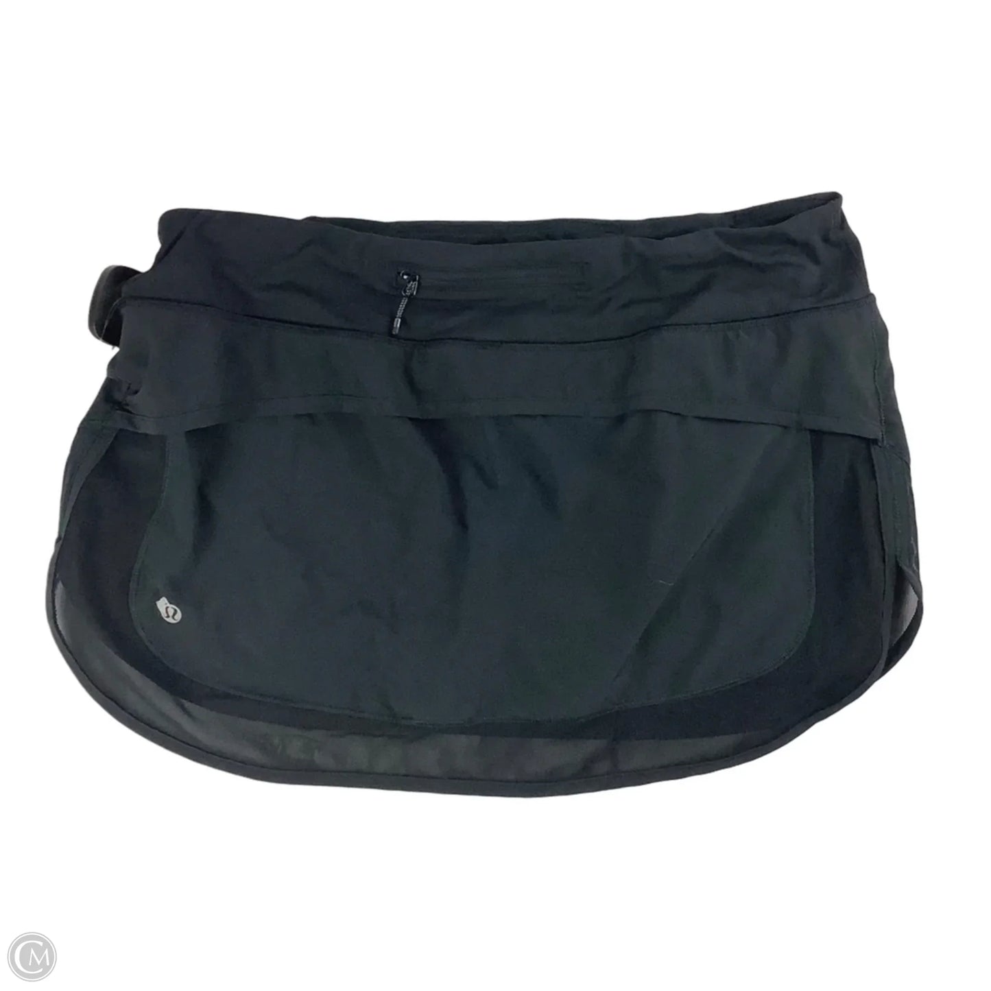 Athletic Skirt By Lululemon In Black, Size: 10