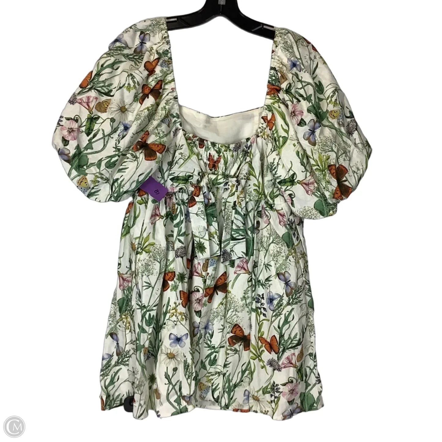 Dress Party Short By Avec Les Filles In Floral Print, Size: M