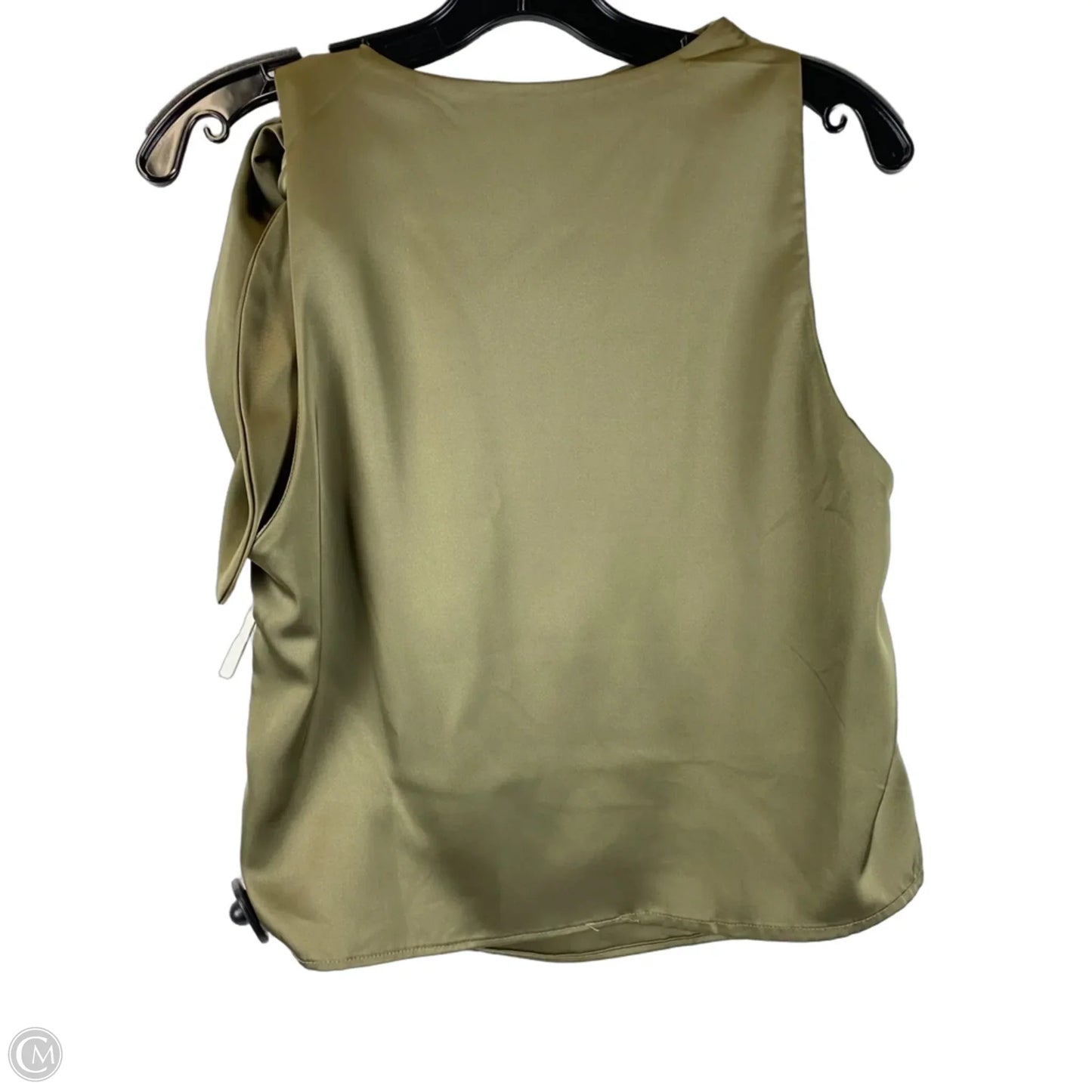 Top Sleeveless By Clothes Mentor In Green, Size: M