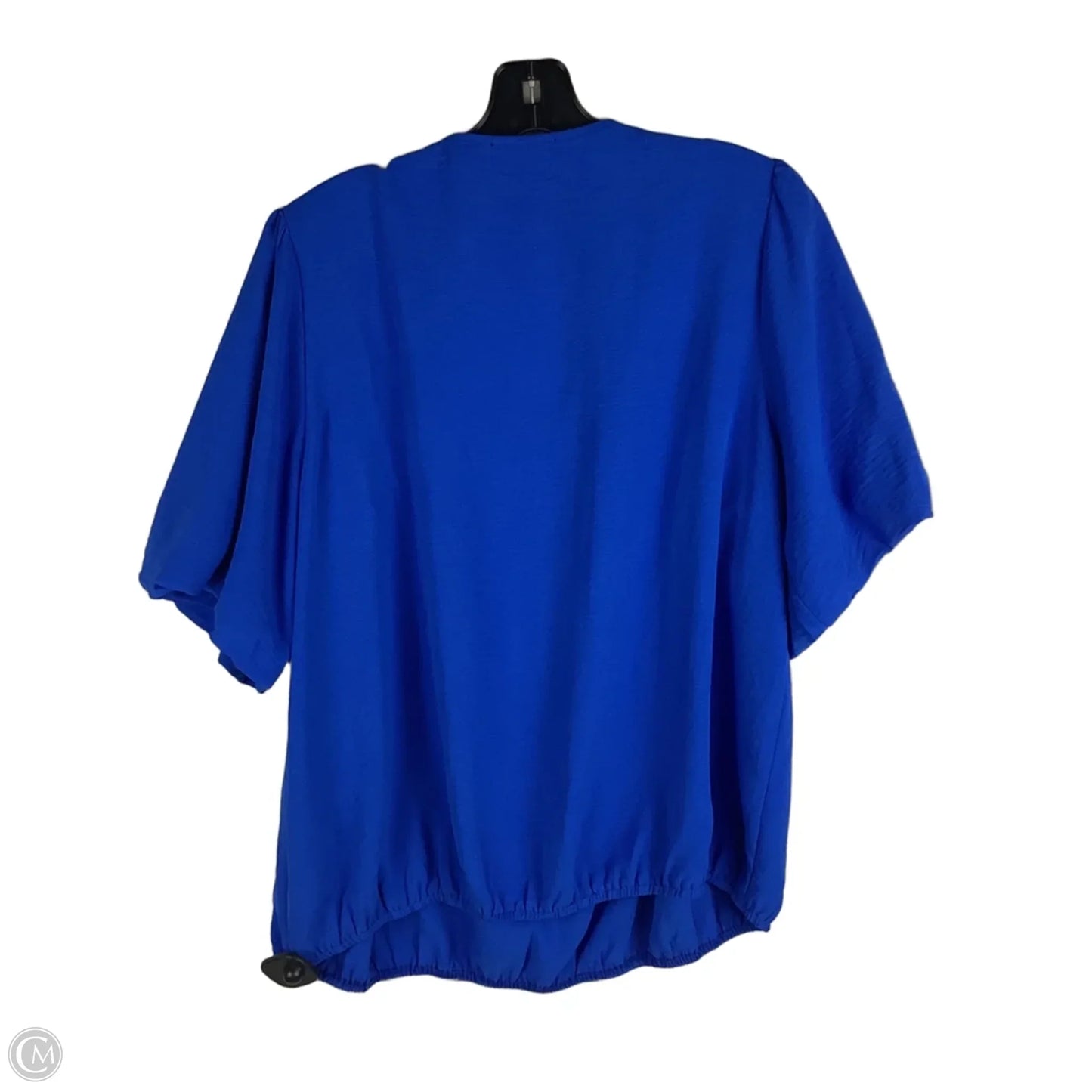 Top Short Sleeve By Clothes Mentor In Blue, Size: L